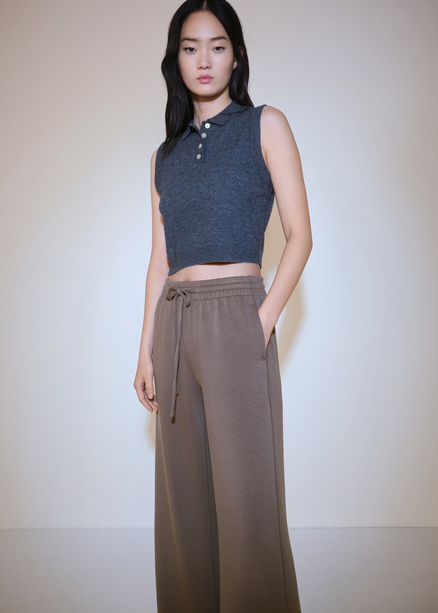 Kalinga Ashok Playera Azul Marino Manga Larga Kalinga Ashok