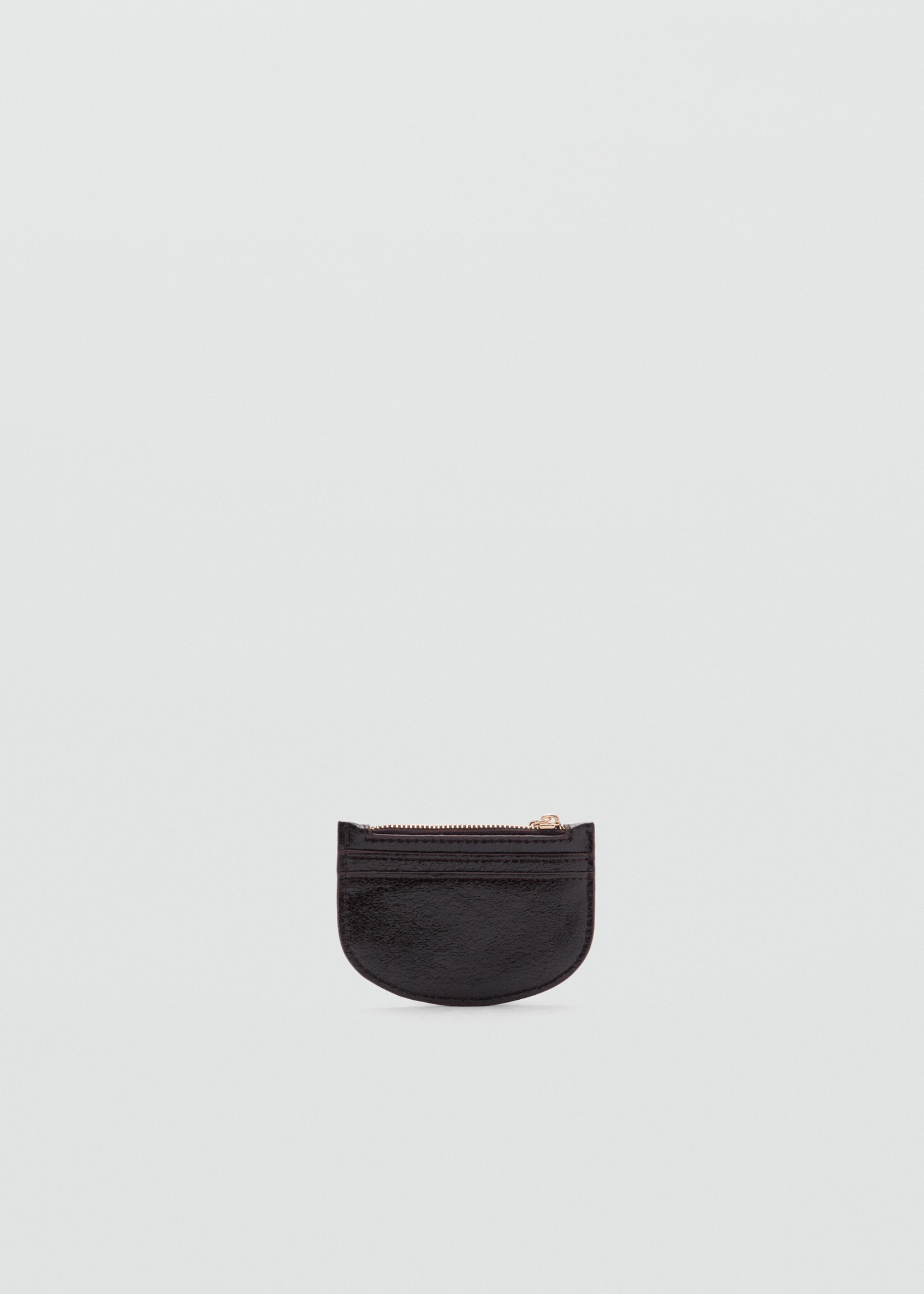 Croc-effect cardholder - Medium plane