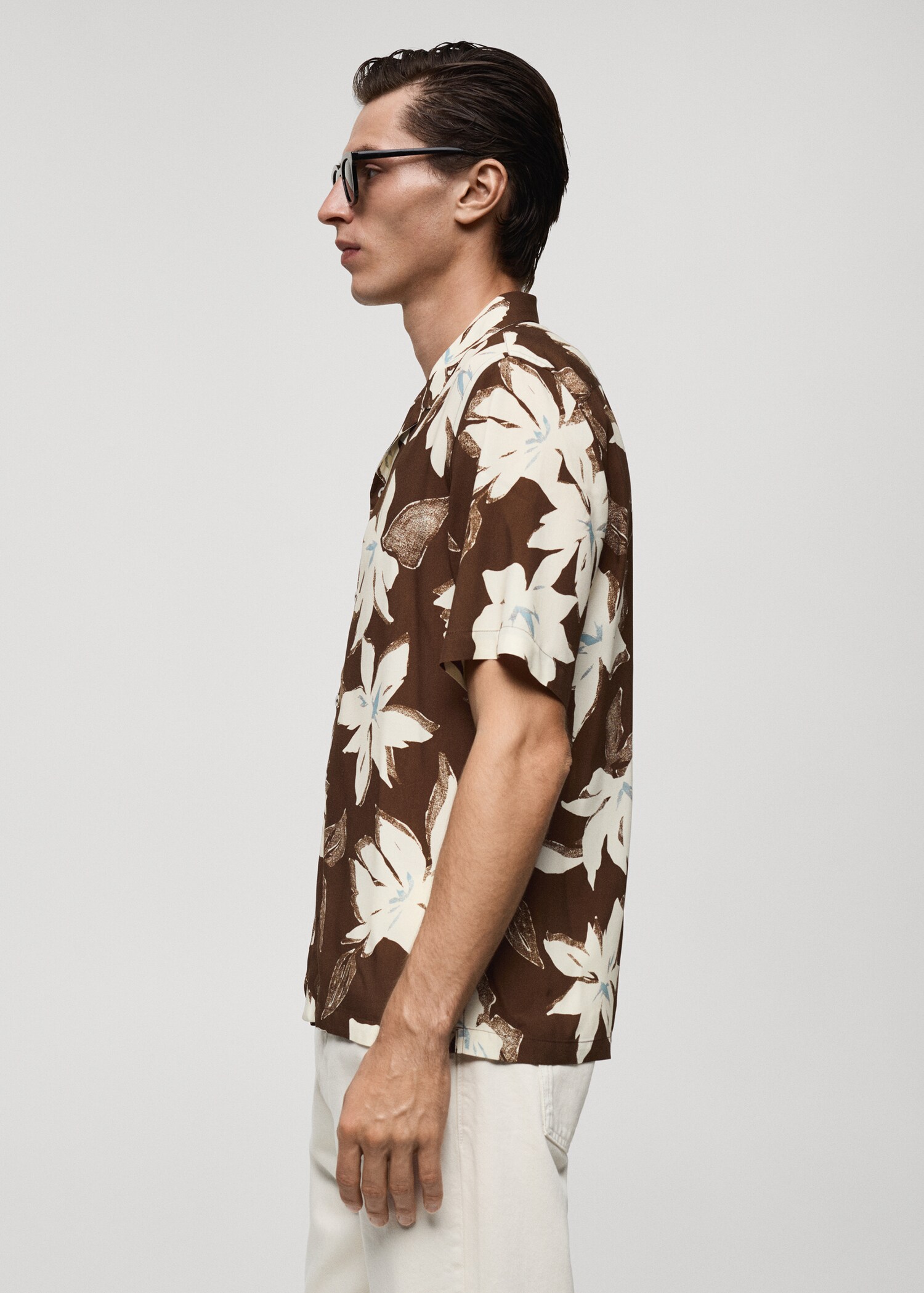 Kemeja motif Hawaiian regular-fit - Rincian barang 2