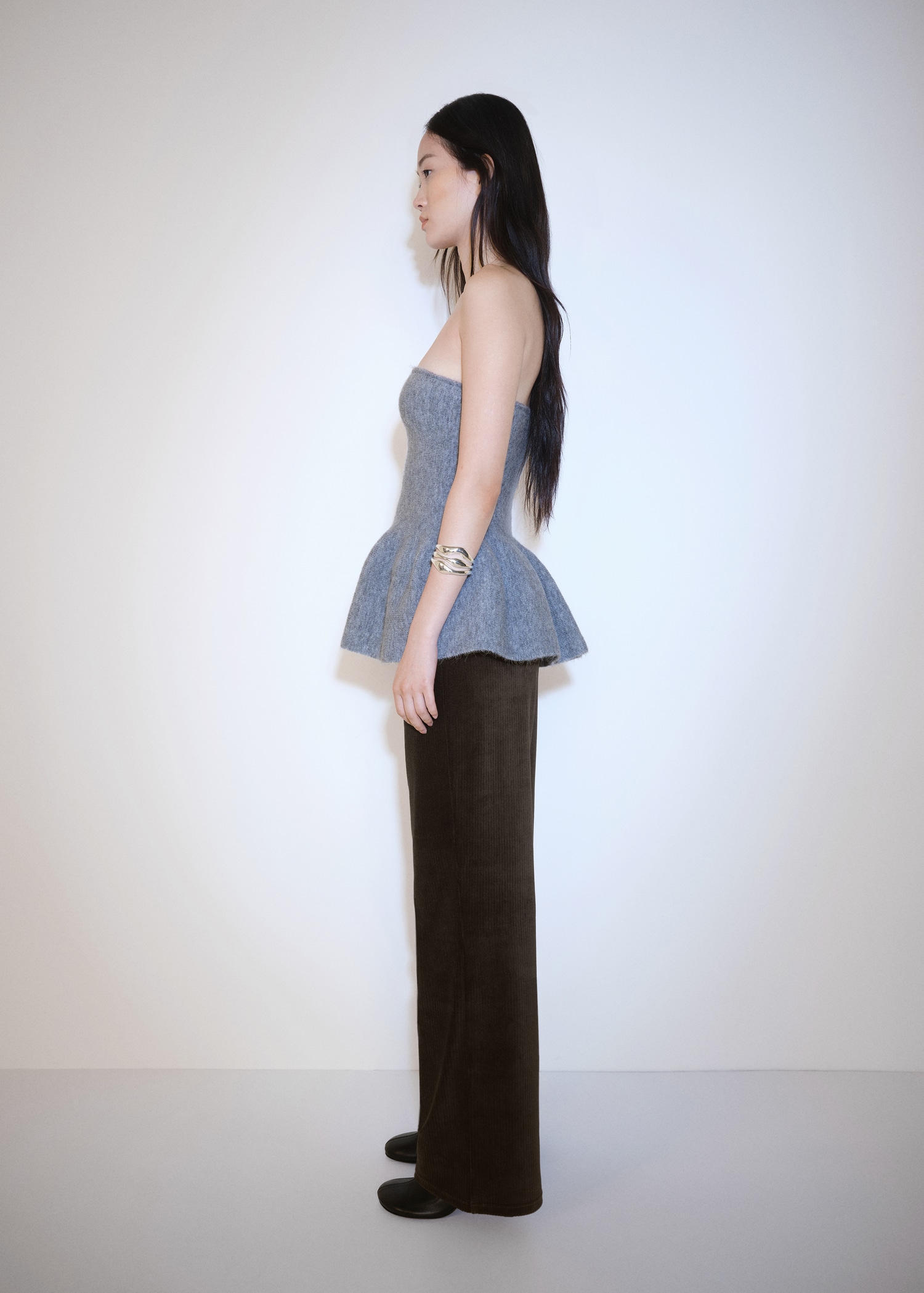 Pantalon Beige Mango Pantalones Mujer Pana Pantalon Pana Mango