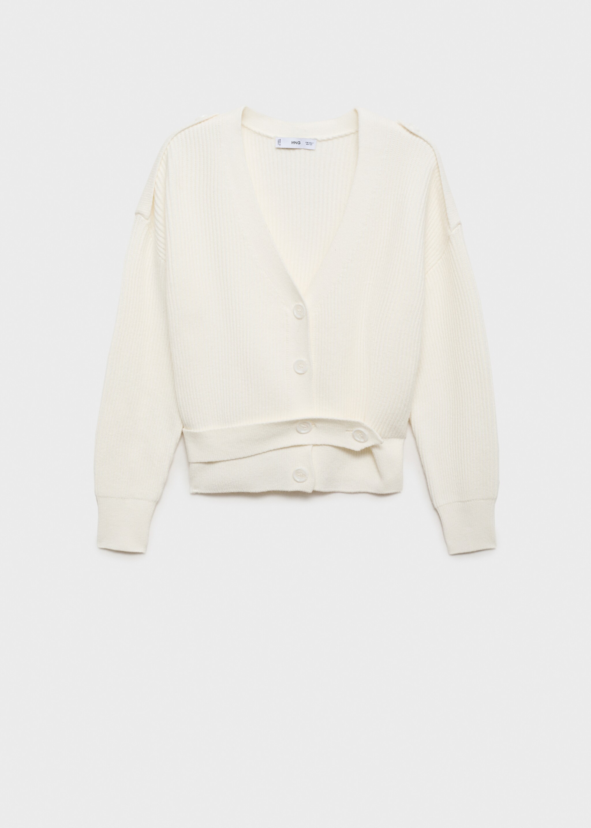 Button-strip cardigan - Article without model
