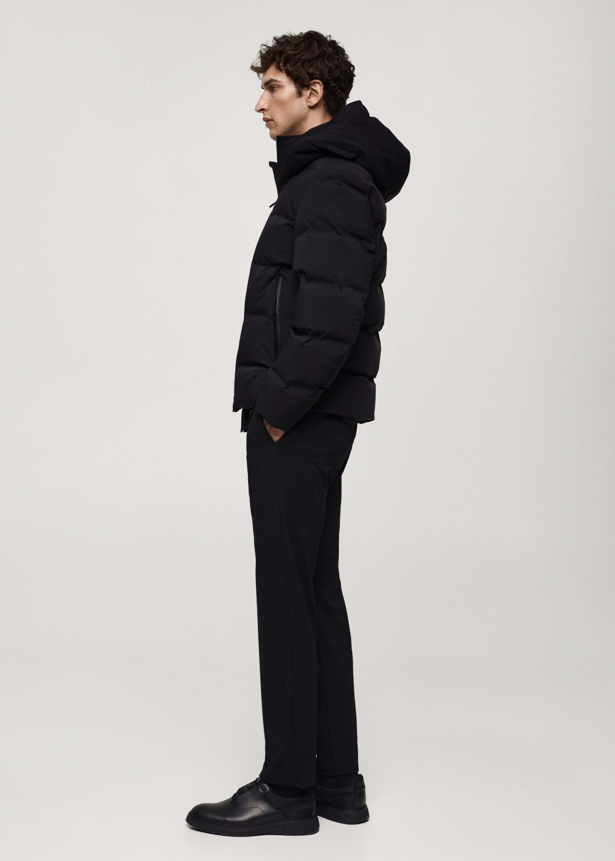 Waterproof anorak with down and feather filling - Details of the article 2