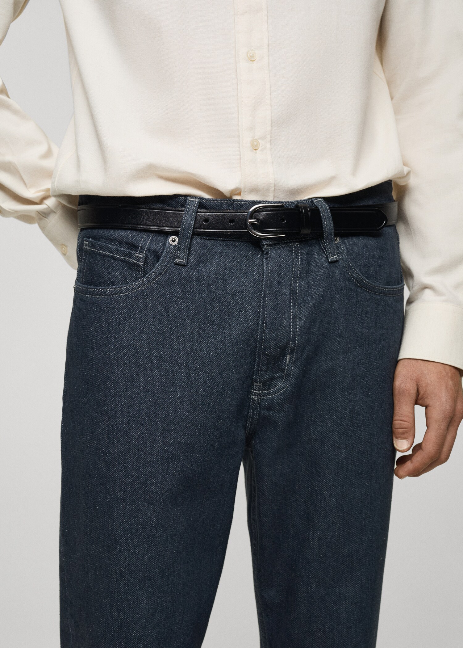 Donkere regular-fit jeans - Detail van het artikel 1