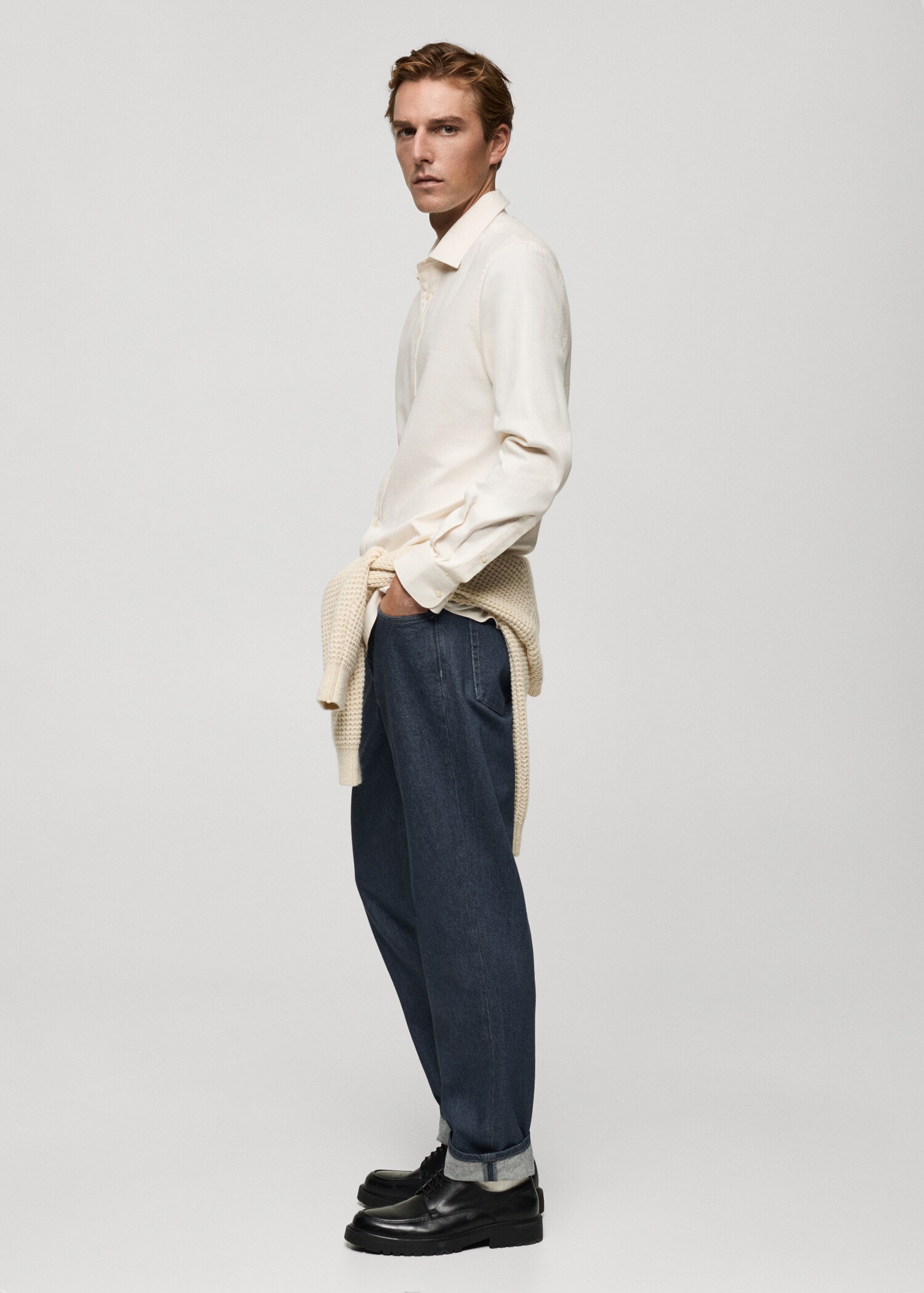 Donkere regular-fit jeans - Detail van het artikel 2
