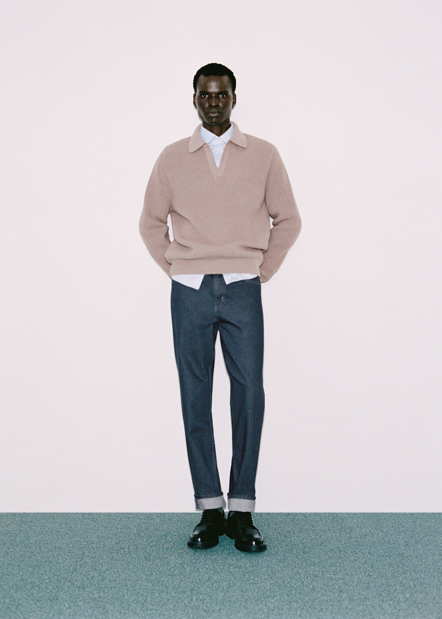 Donkere regular-fit jeans - Detail van het artikel 3