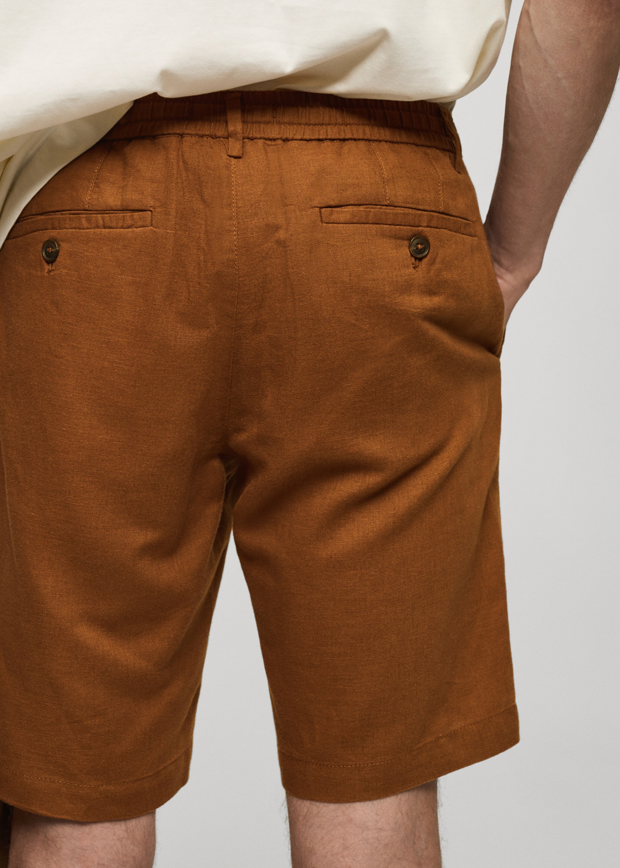 Bermudas 100% lino cordón - Detalle del artículo 6
