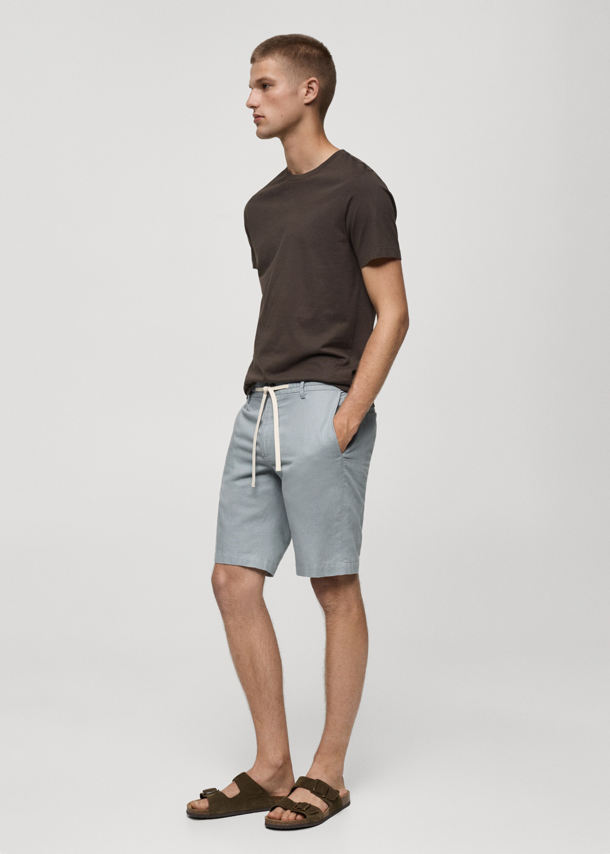 Bermudas 100% lino cordón - Detalle del artículo 2