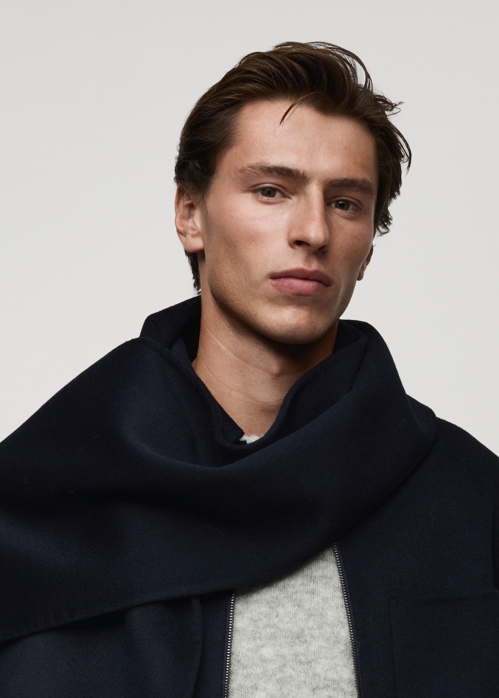 bufandas hombre mango