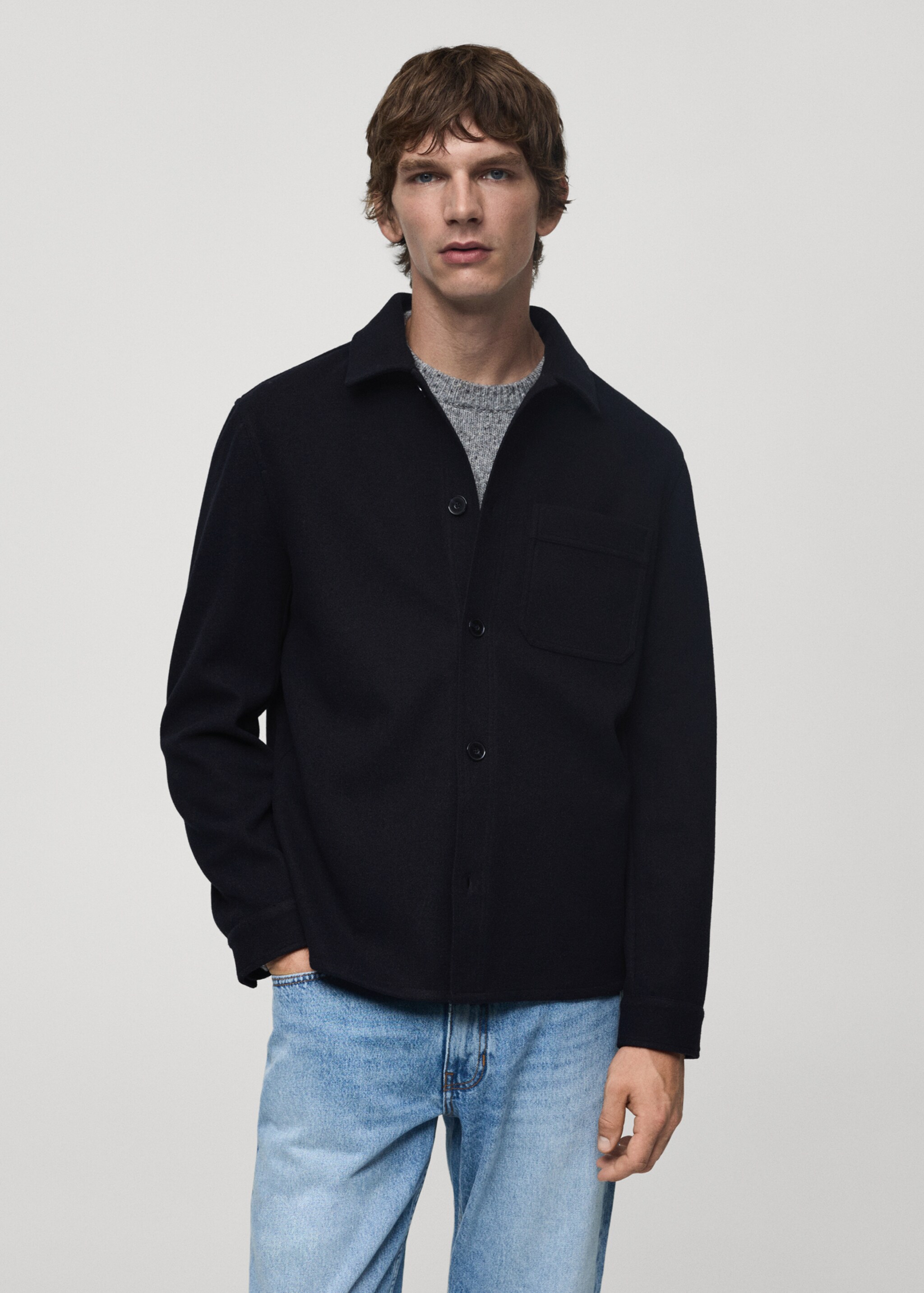 Surchemise flanelle regular-fit - Plan moyen