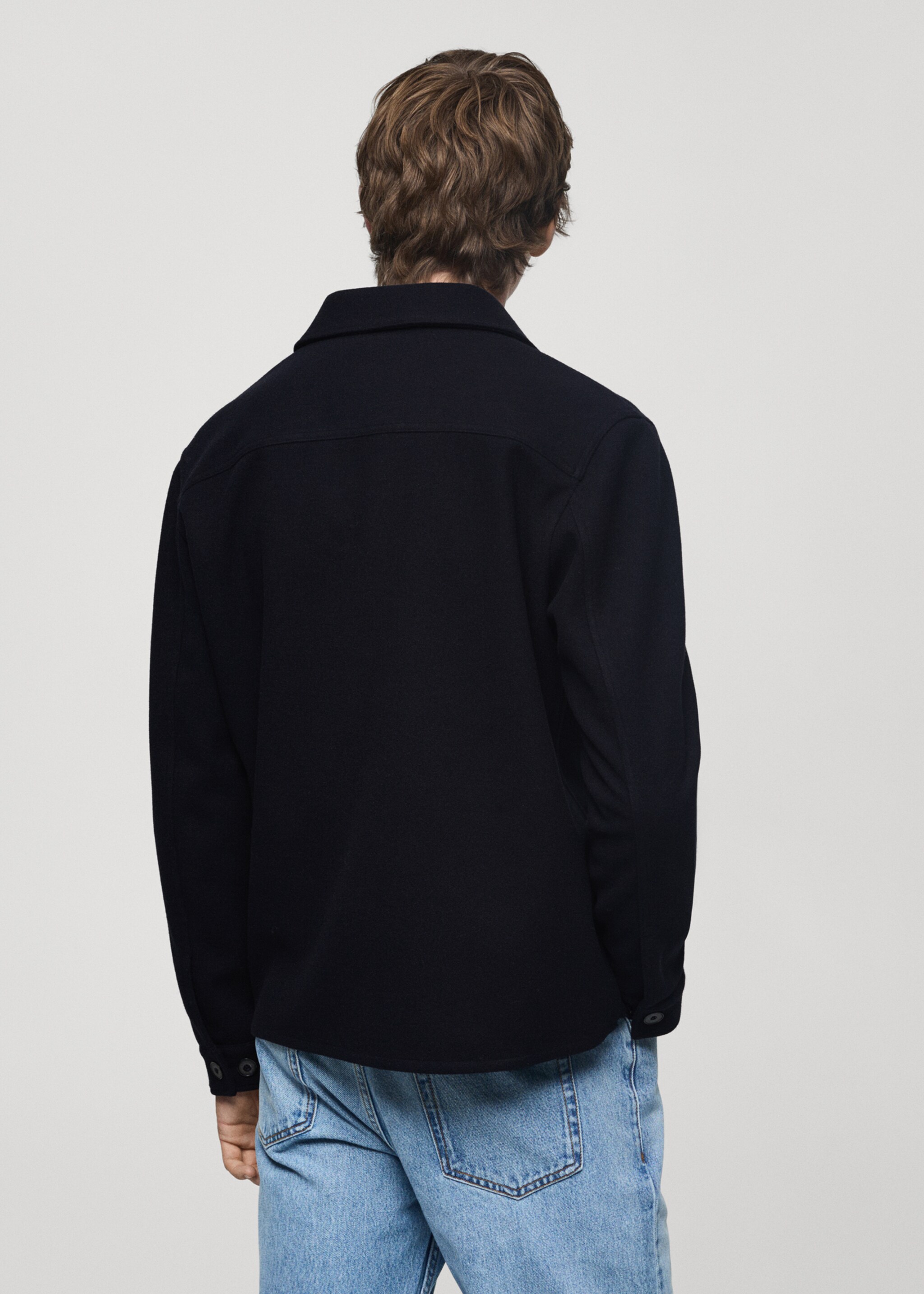 Surchemise flanelle regular-fit - Verso de l’article
