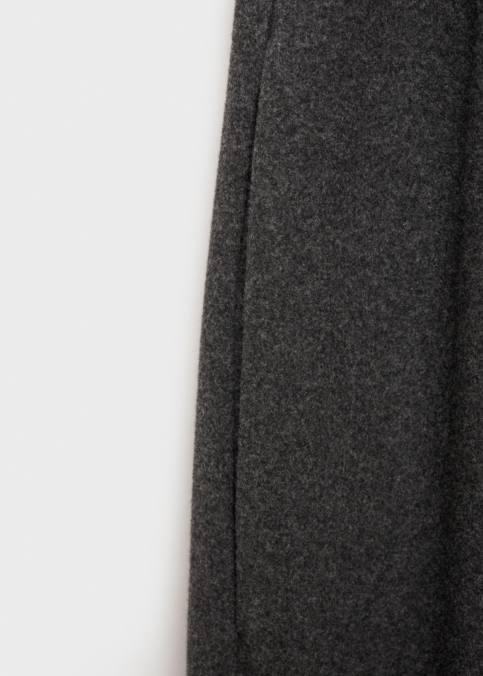 Flannel joggers with drawstring - Details of the article 0