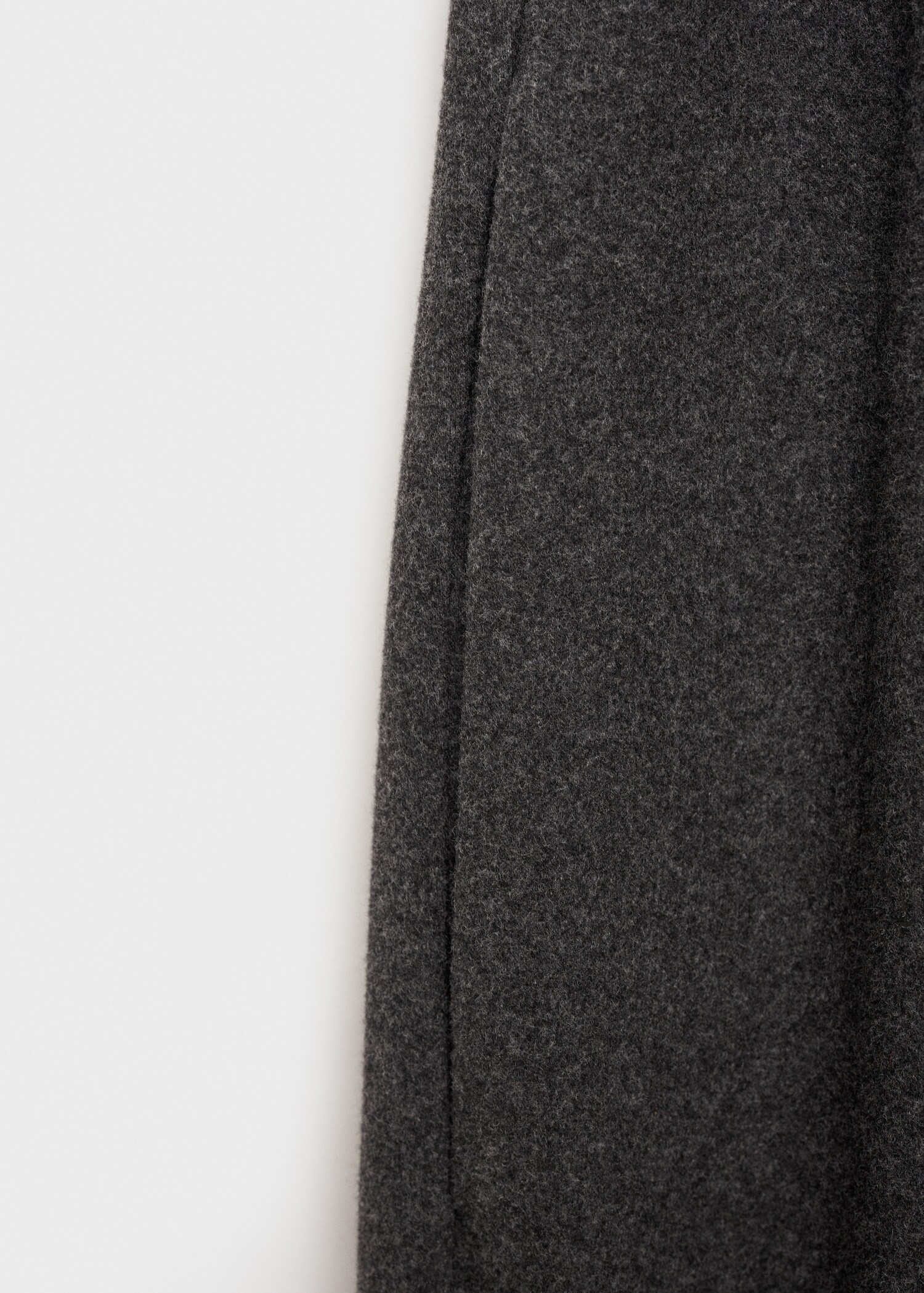 Flannel joggers with drawstring - Details of the article 0