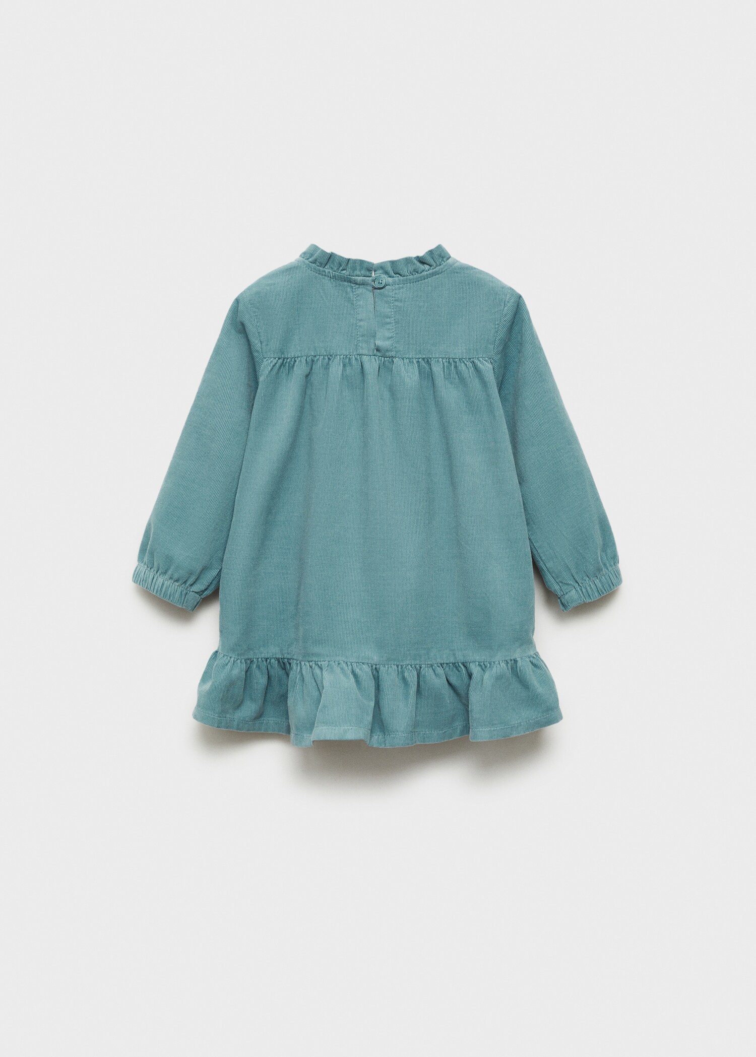 Robe velours milleraies volants - Verso de l’article