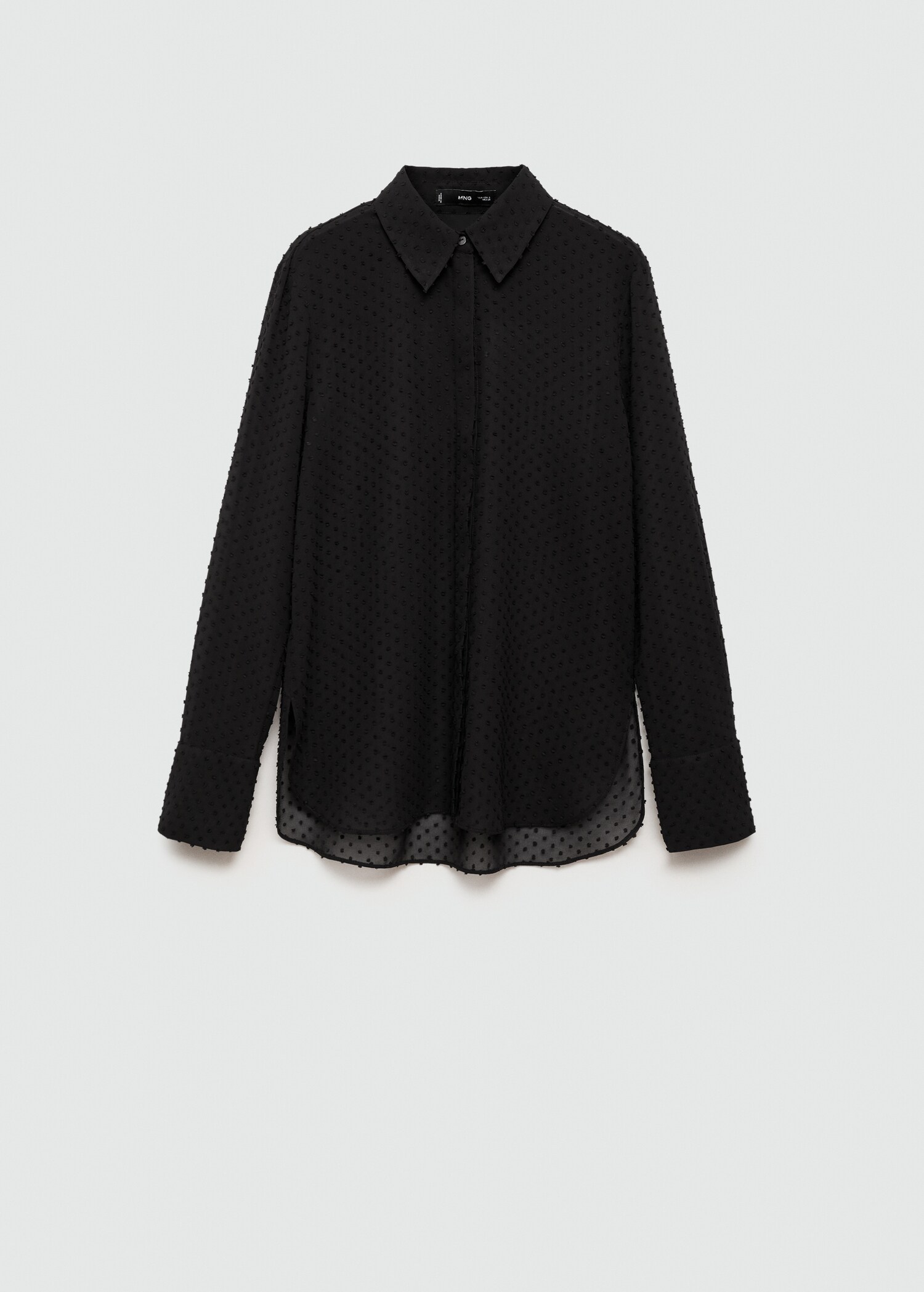 Camisa plumeti botones ocultos - Artículo sin modelo