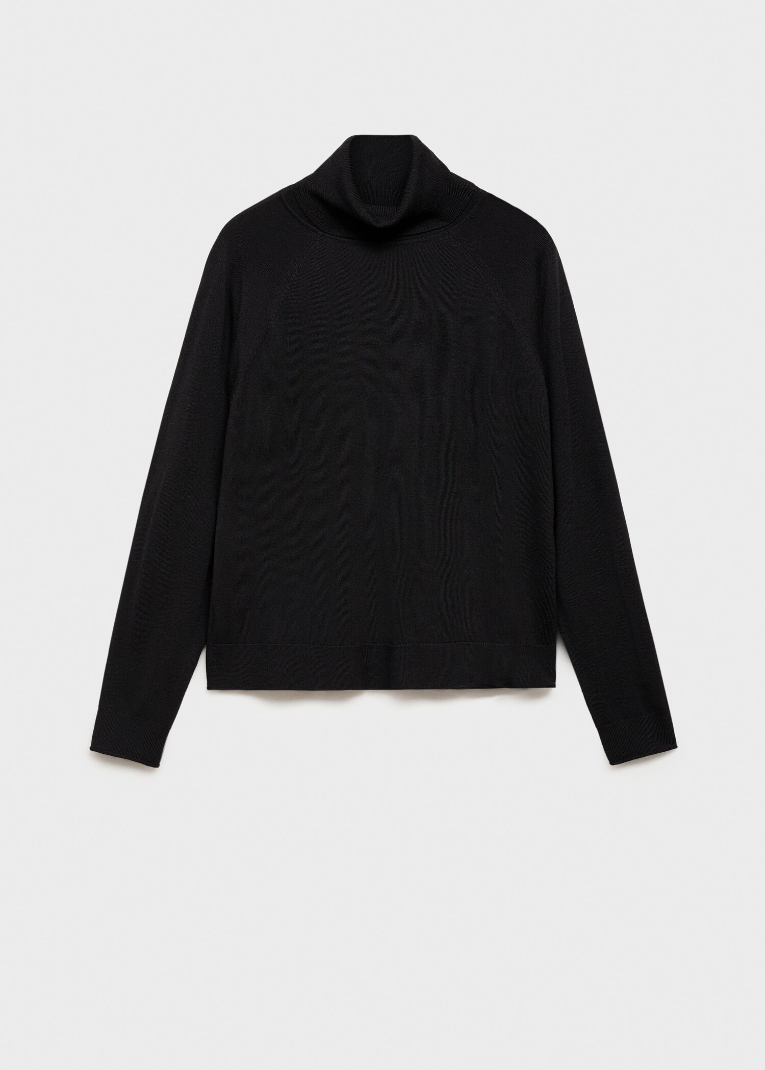 Fine-knit turtleneck sweater - Article without model
