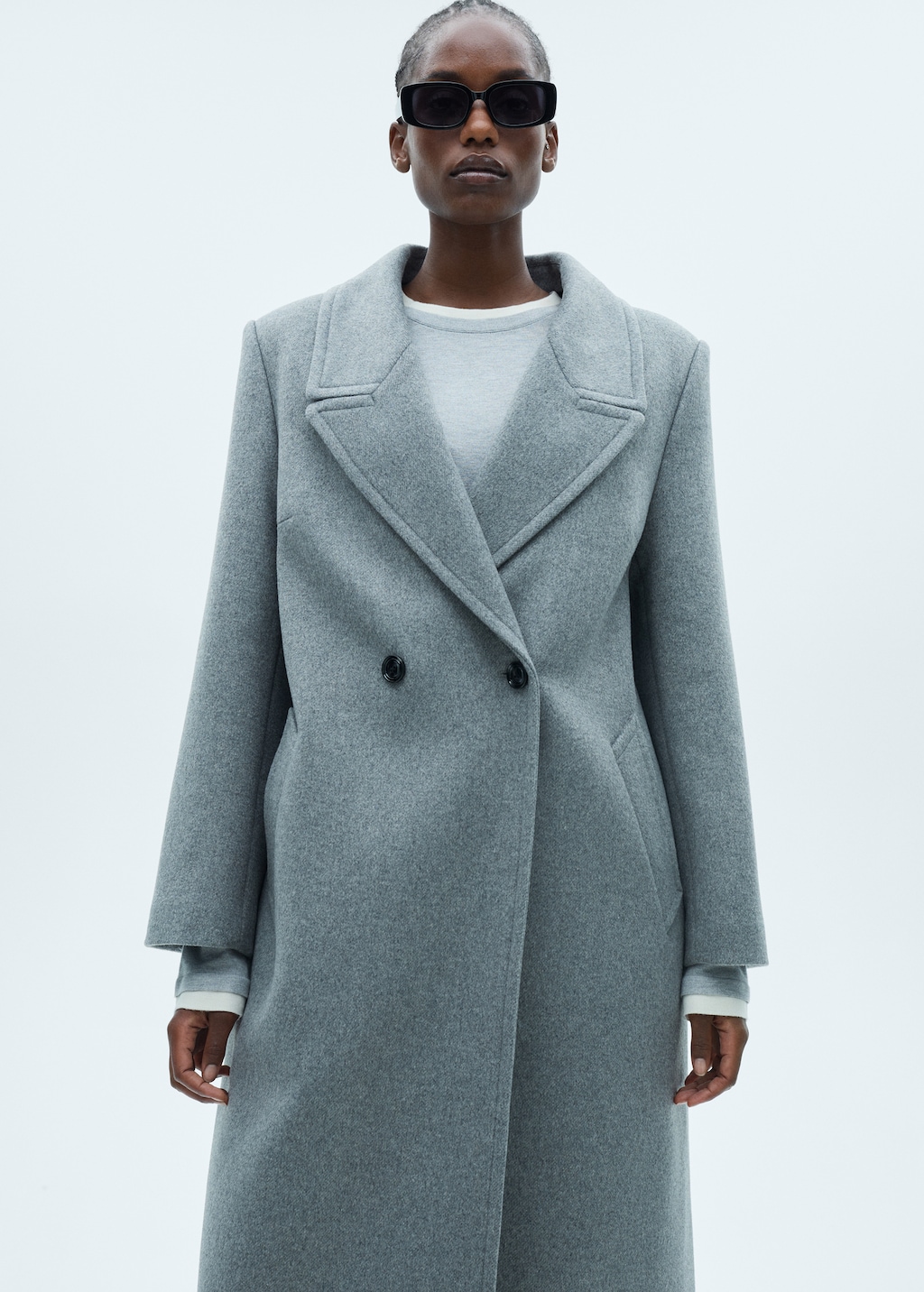 Teal wool coat best sale
