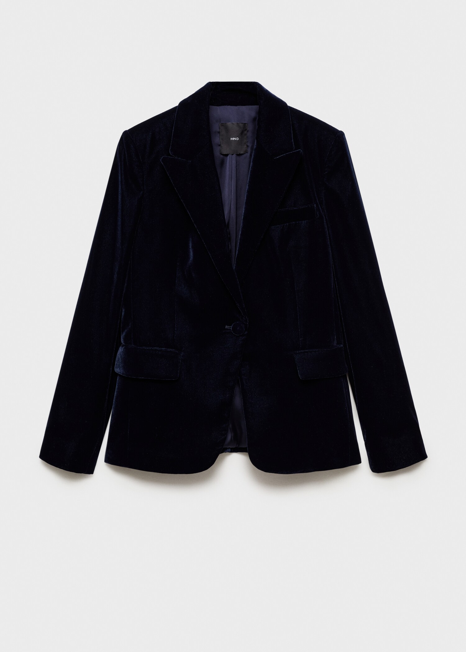Blazer terciopelo estructurado - Artículo sin modelo