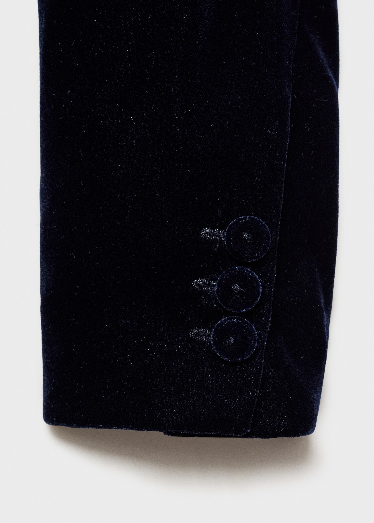Blazer terciopelo estructurado - Detalle del artículo 0