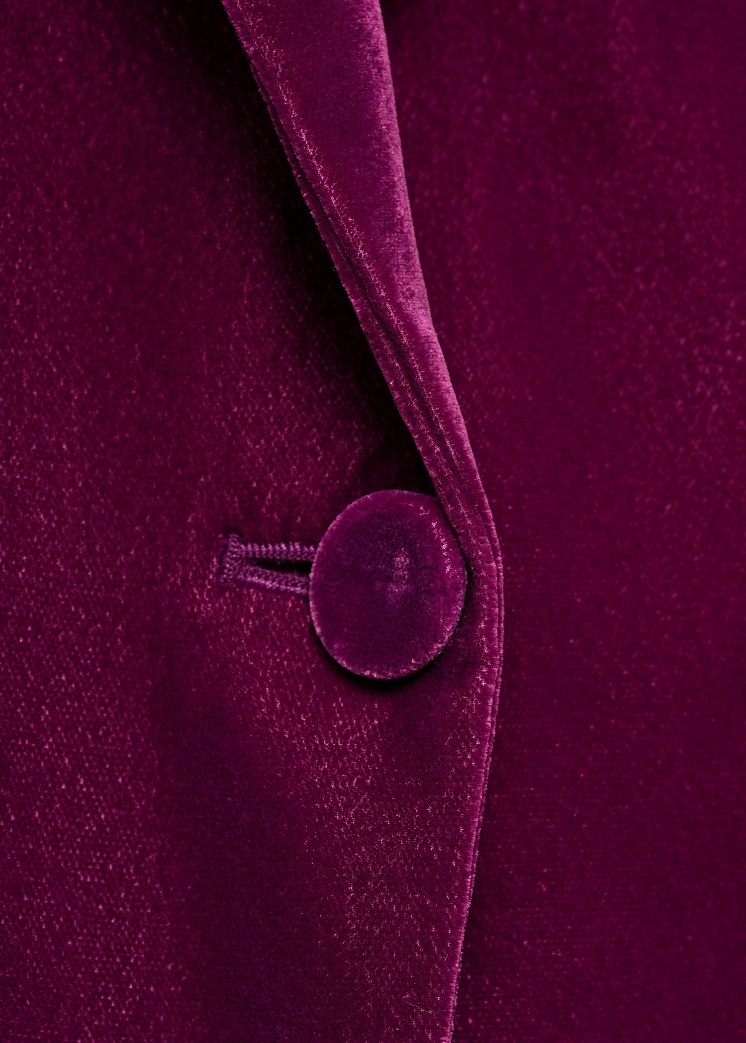 Structured velvet blazer1