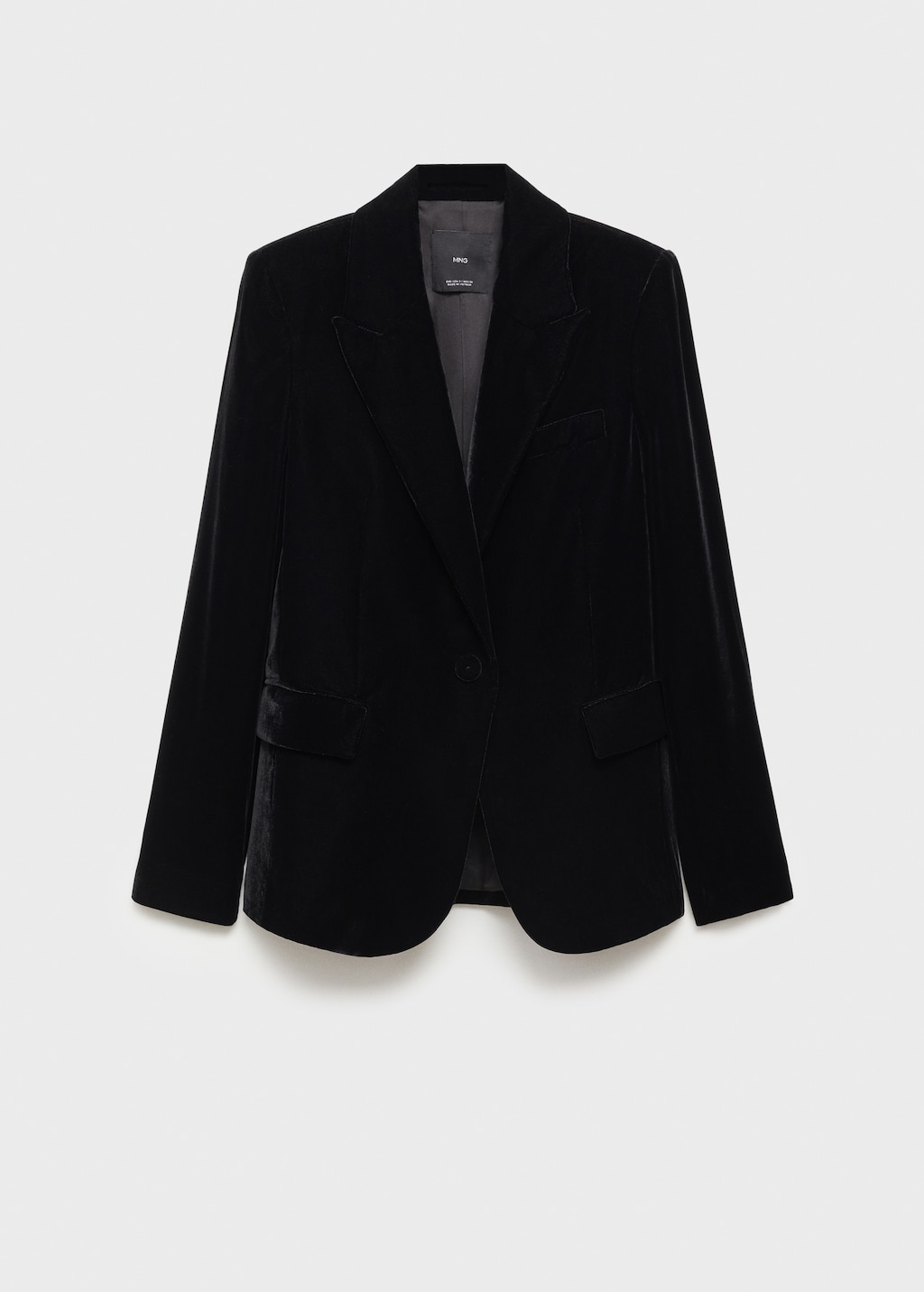 Structured velvet jacket - Women | MANGO USA Structured velvet jacket - Women | MANGO USA
