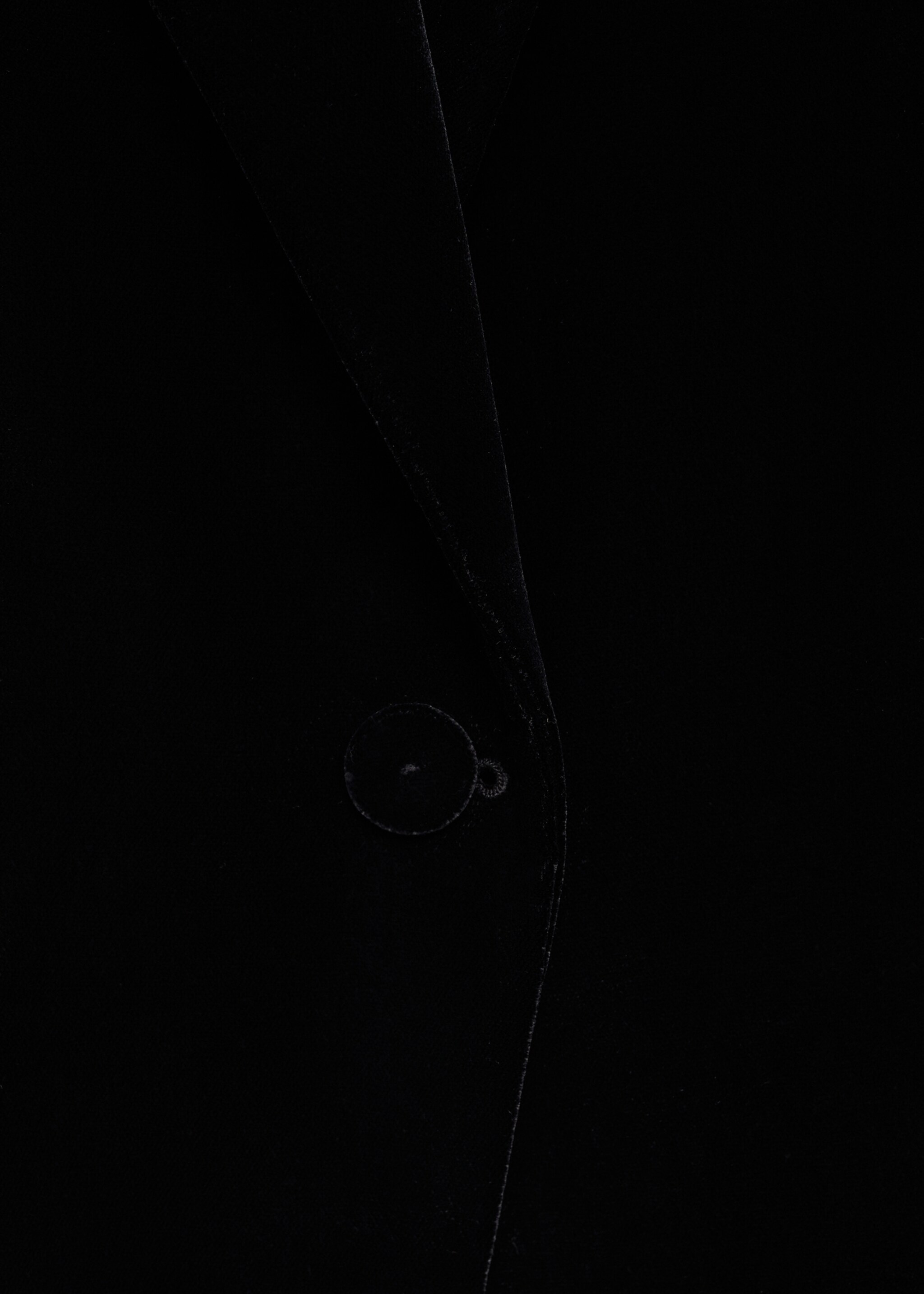Structured velvet jacket - Details of the article 0
