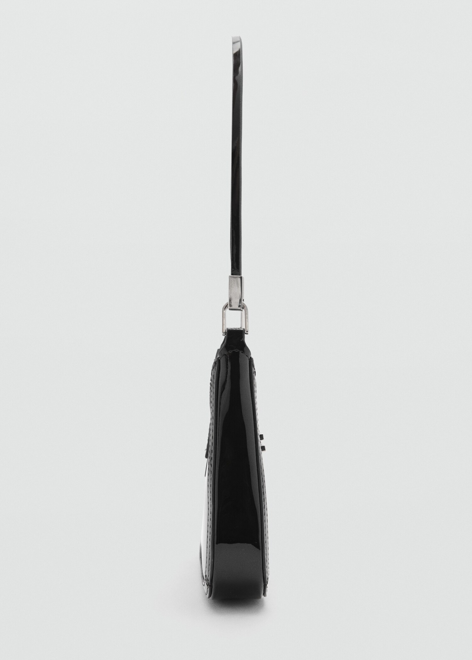 Patent leather-effect shoulder bag - Details of the article 3