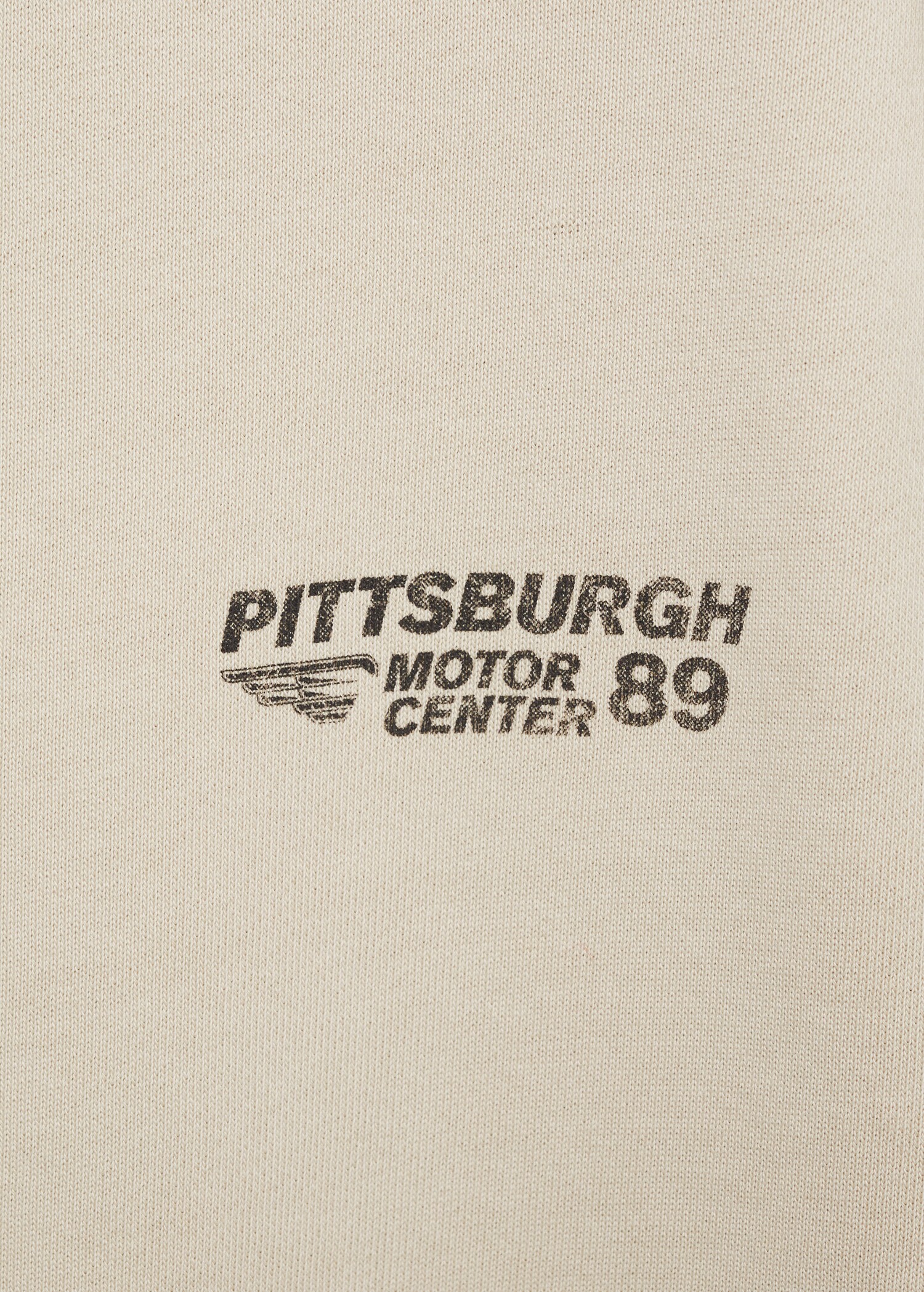 Printed message sweatshirt - Details of the article 0