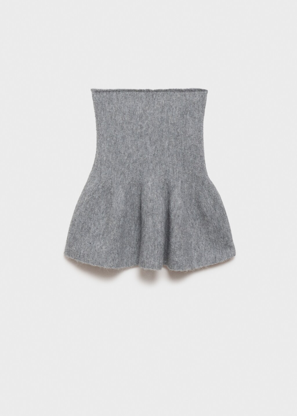 Strapless peplum top - Women | MANGO Montenegro