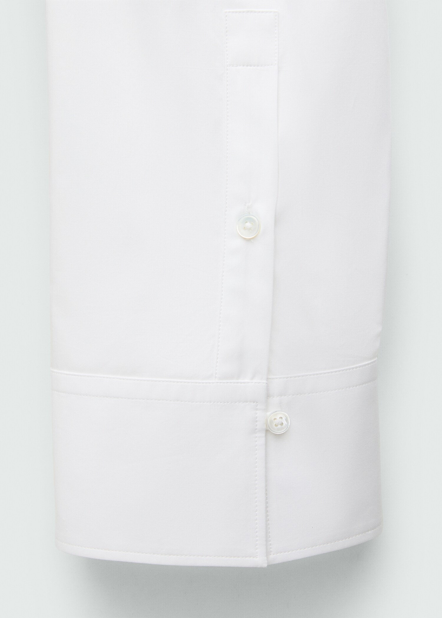 100% cotton oversized shirt - Details of the article 0