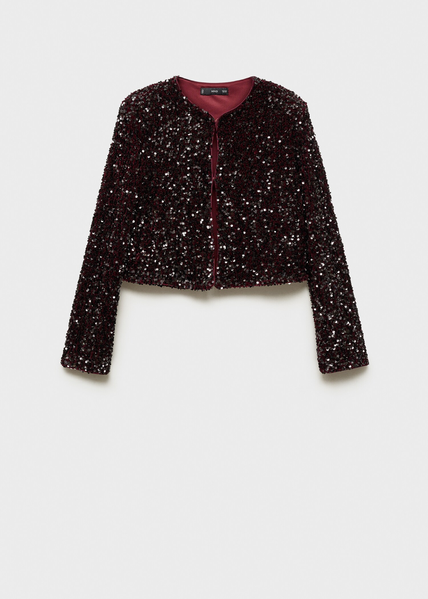 Veste brodée paillettes - Article sans modèle