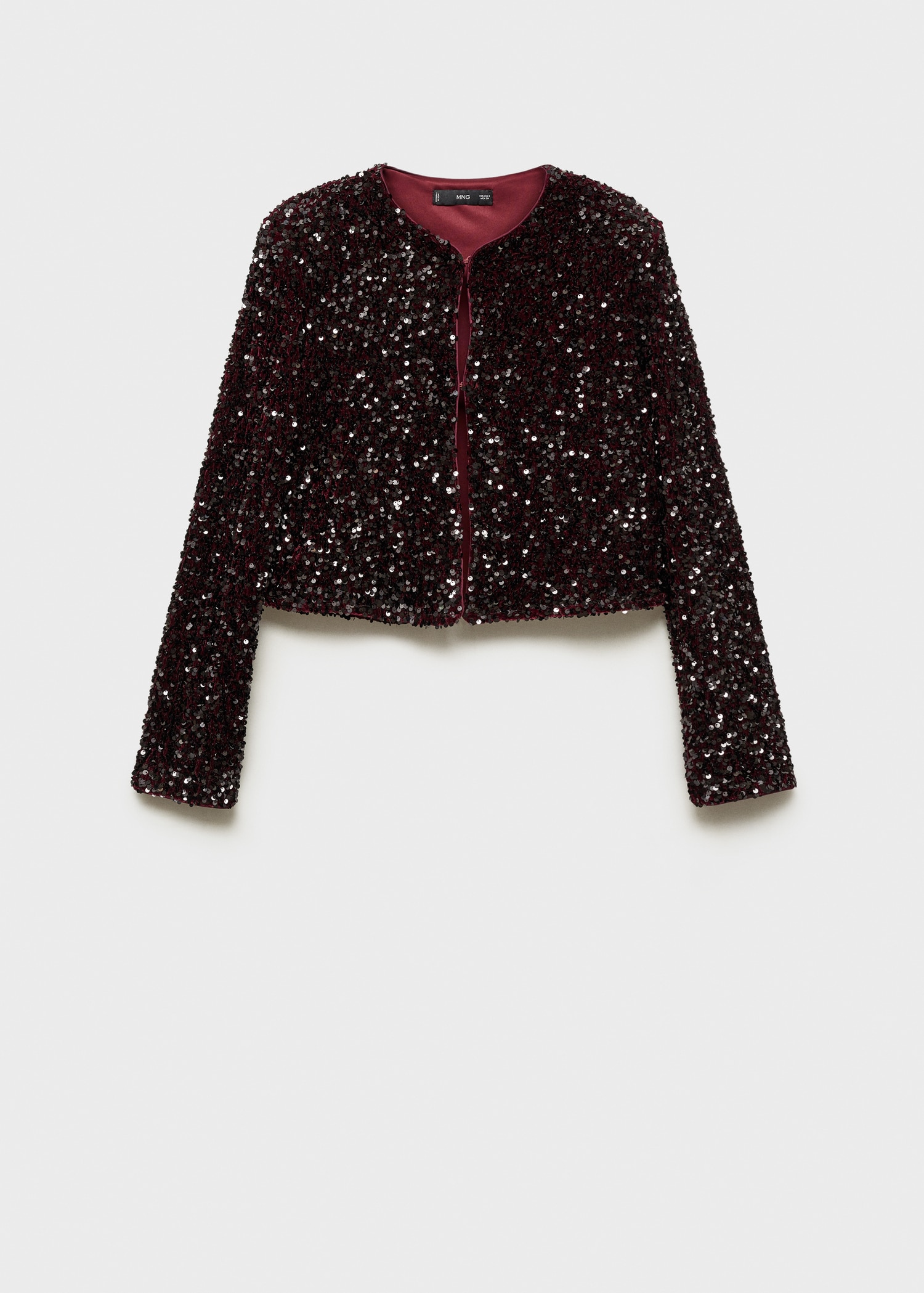 Sequin embroidered jacket - Main Image