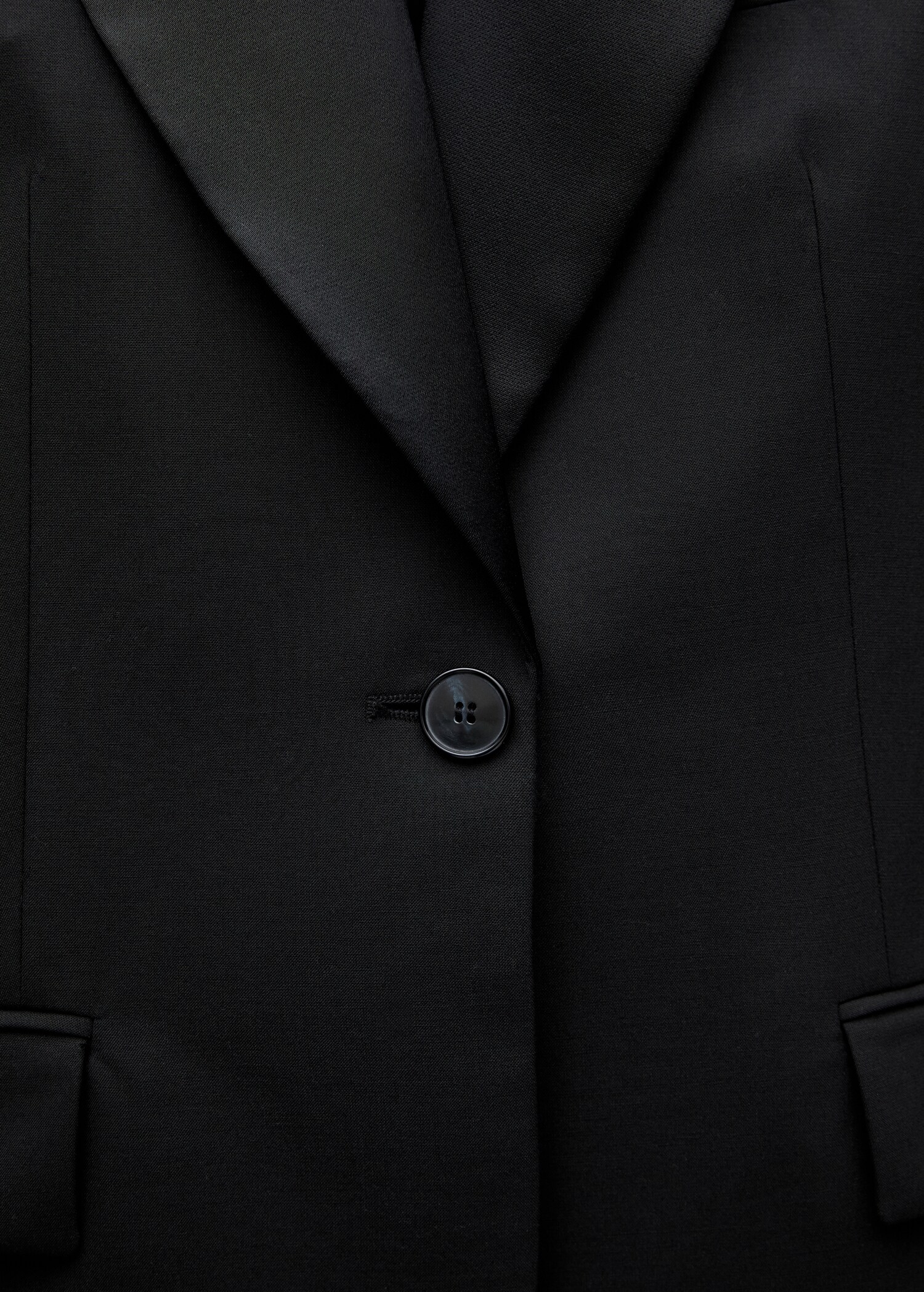 Blazer laine revers satinés - Détail de l'article 0