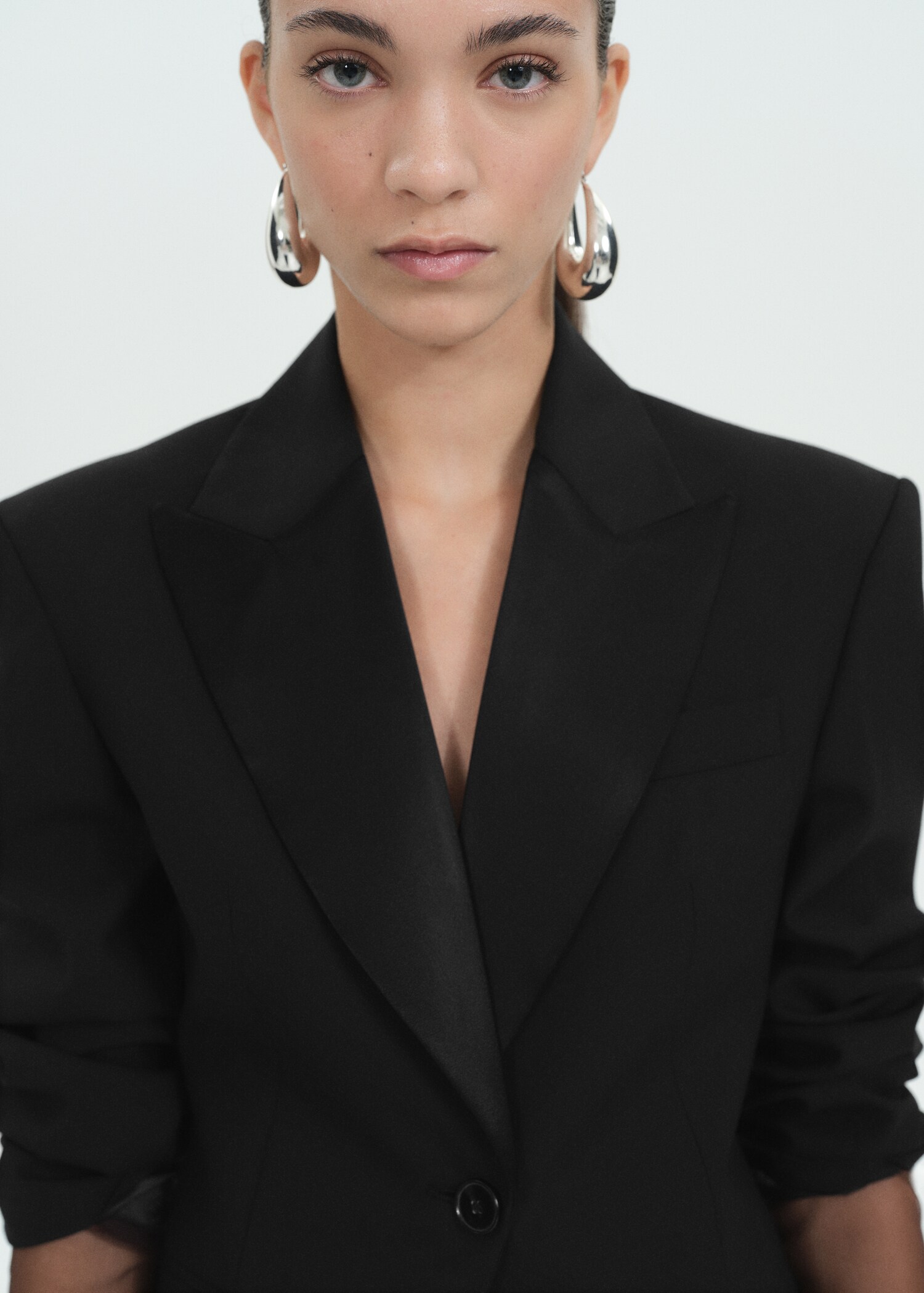 Blazer laine revers satinés - Détail de l'article 1