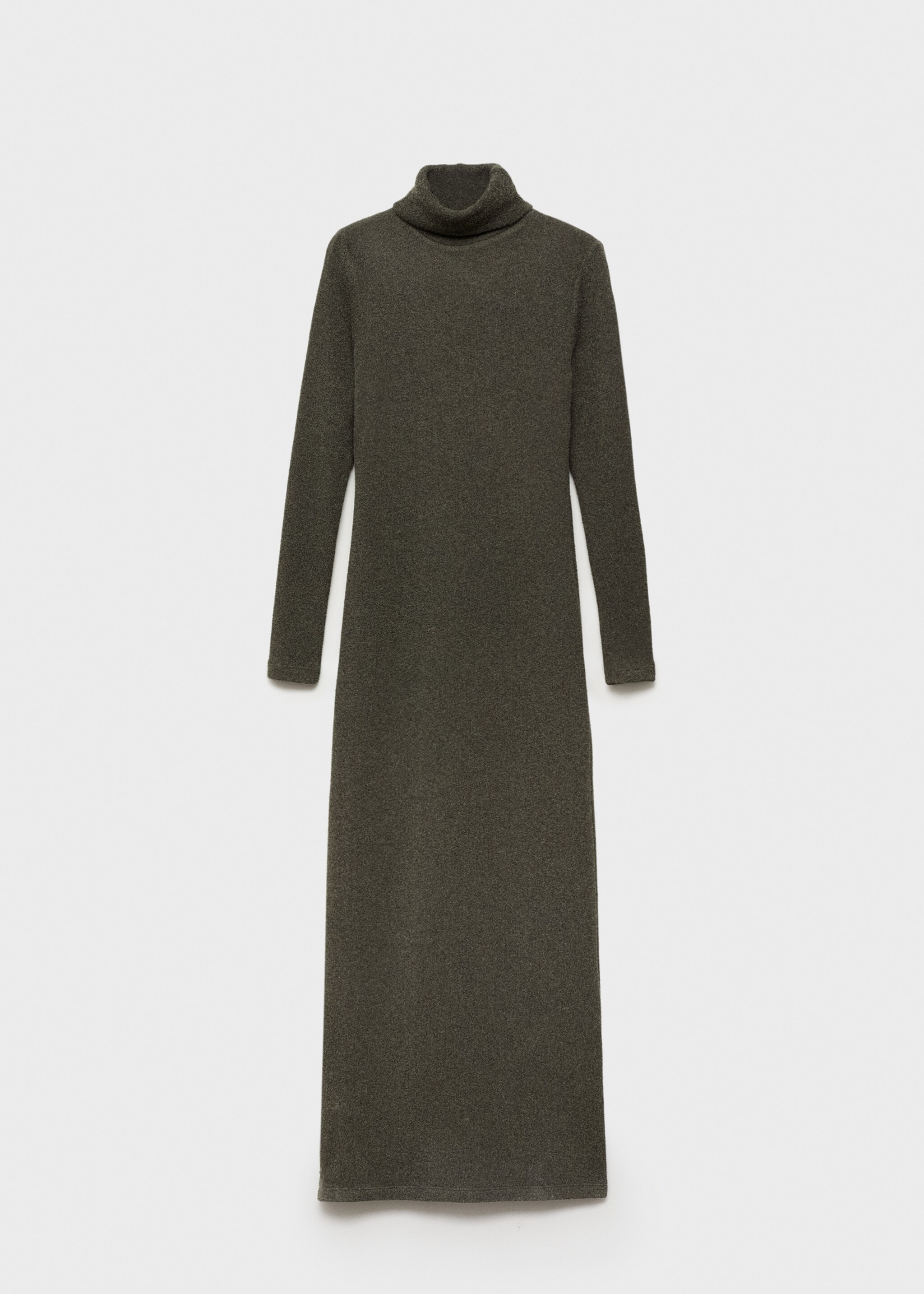 Knitted turtleneck dress - Article without model