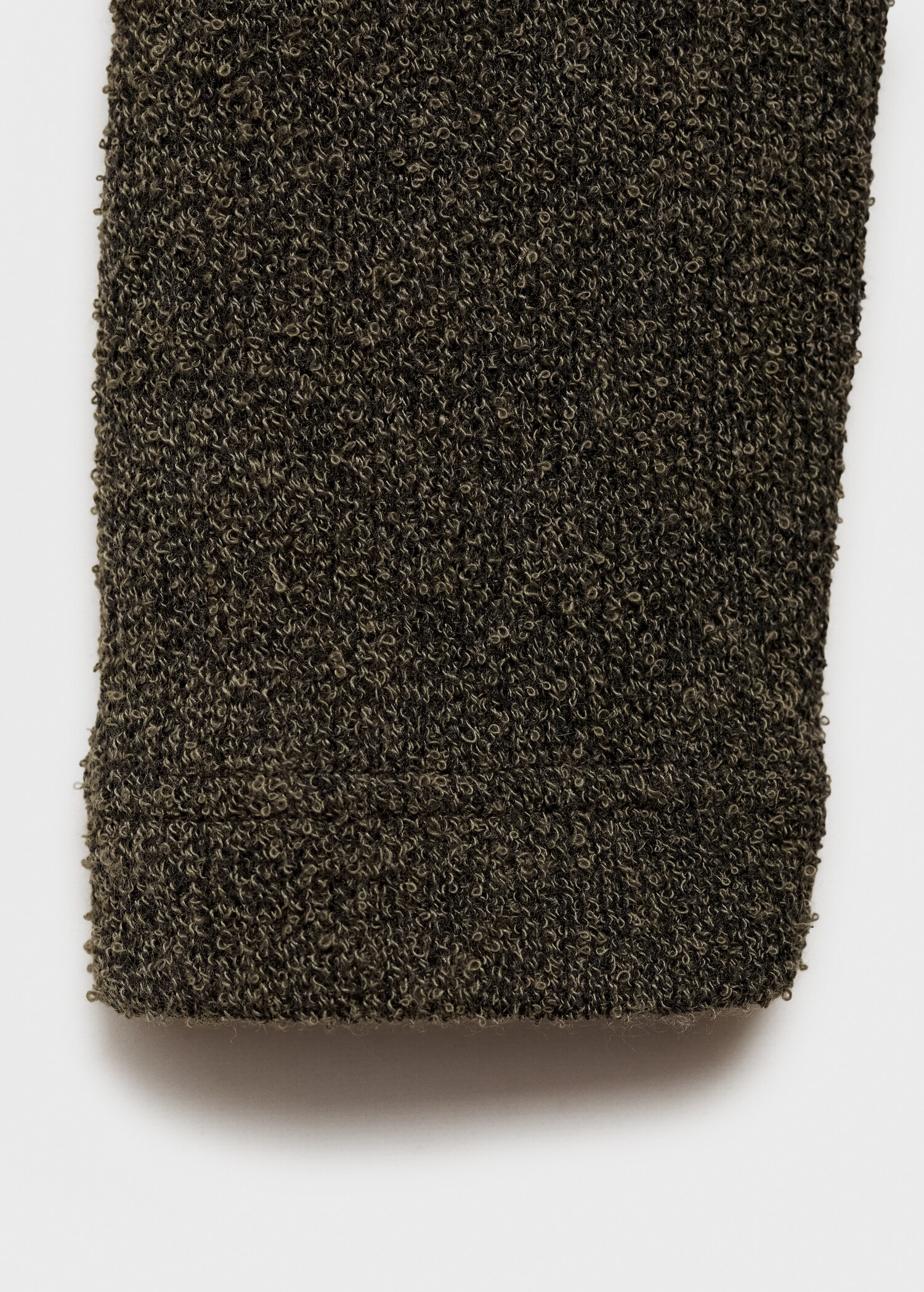 Knitted turtleneck dress - Details of the article 0