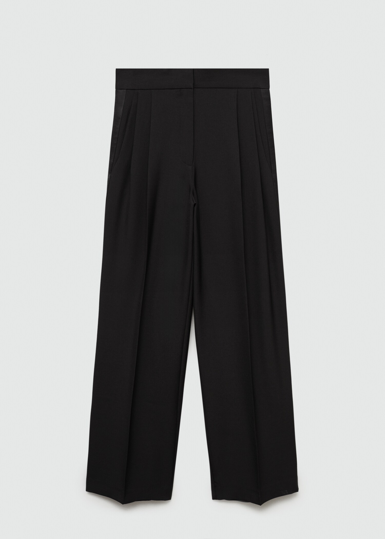 Straight-fit suit trousers - Article without model