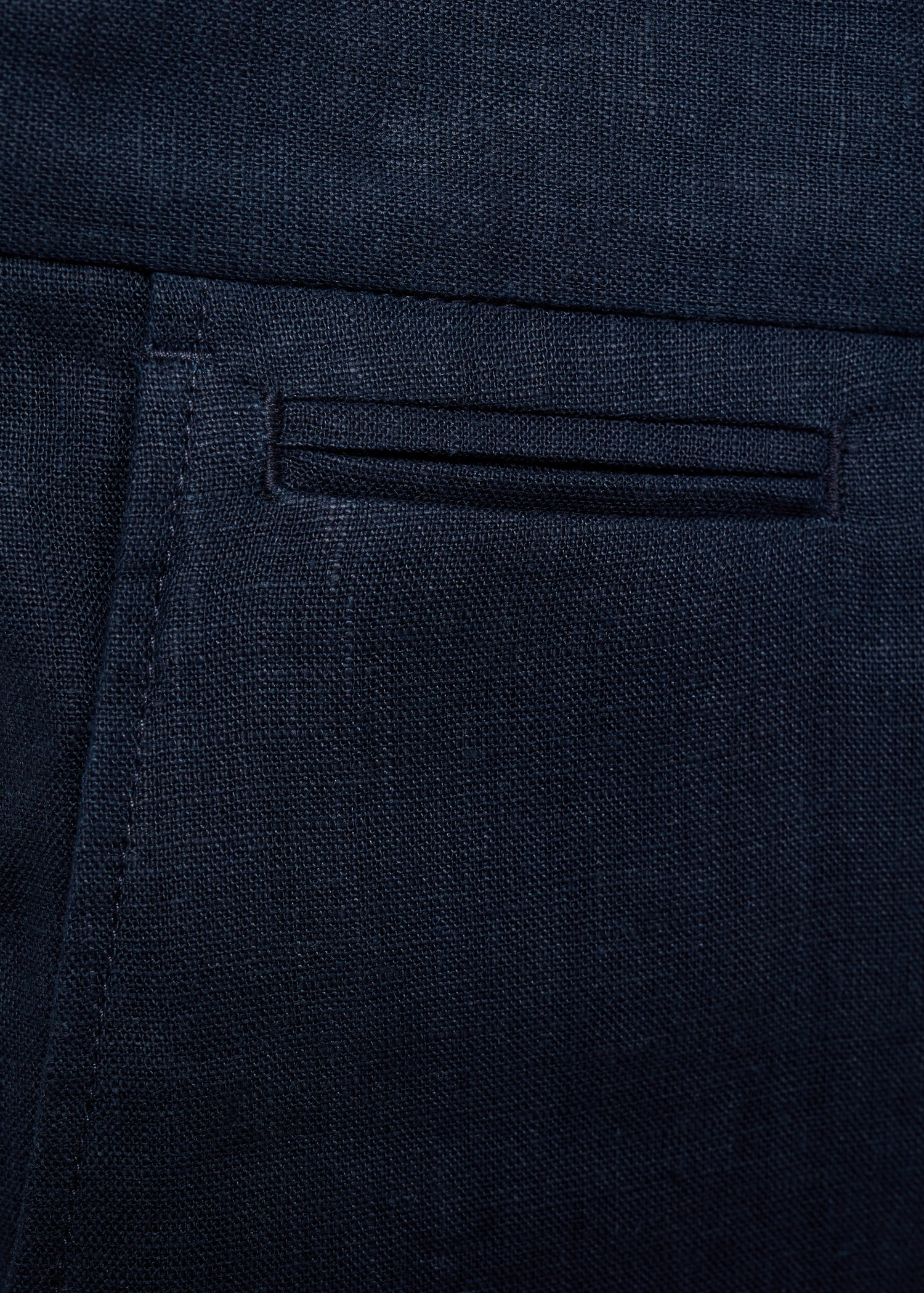 Bermudas slim fit 100% lino - Detalle del artículo 0