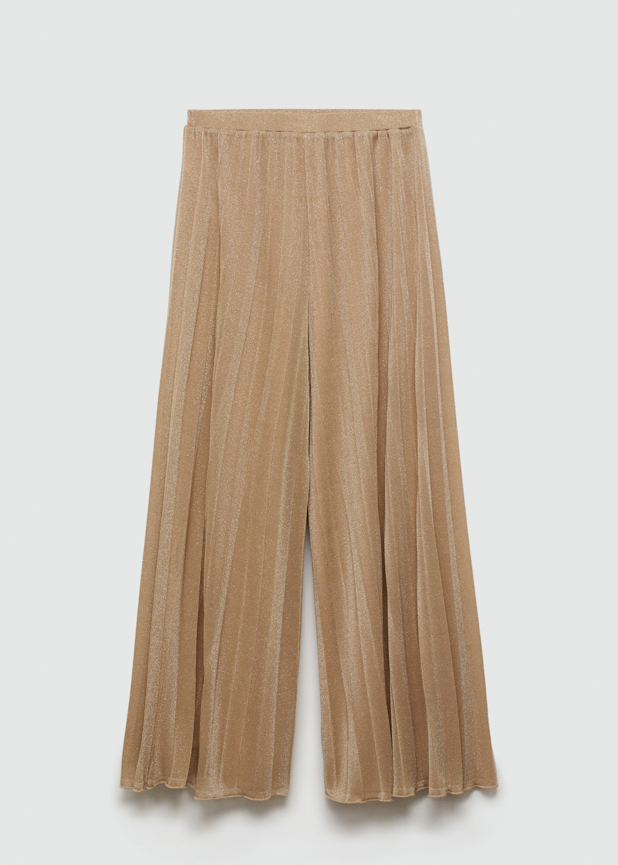 Lurex palazzo trousers - Article without model