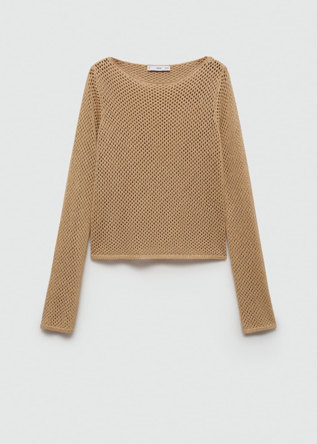 Lurex ajour trui