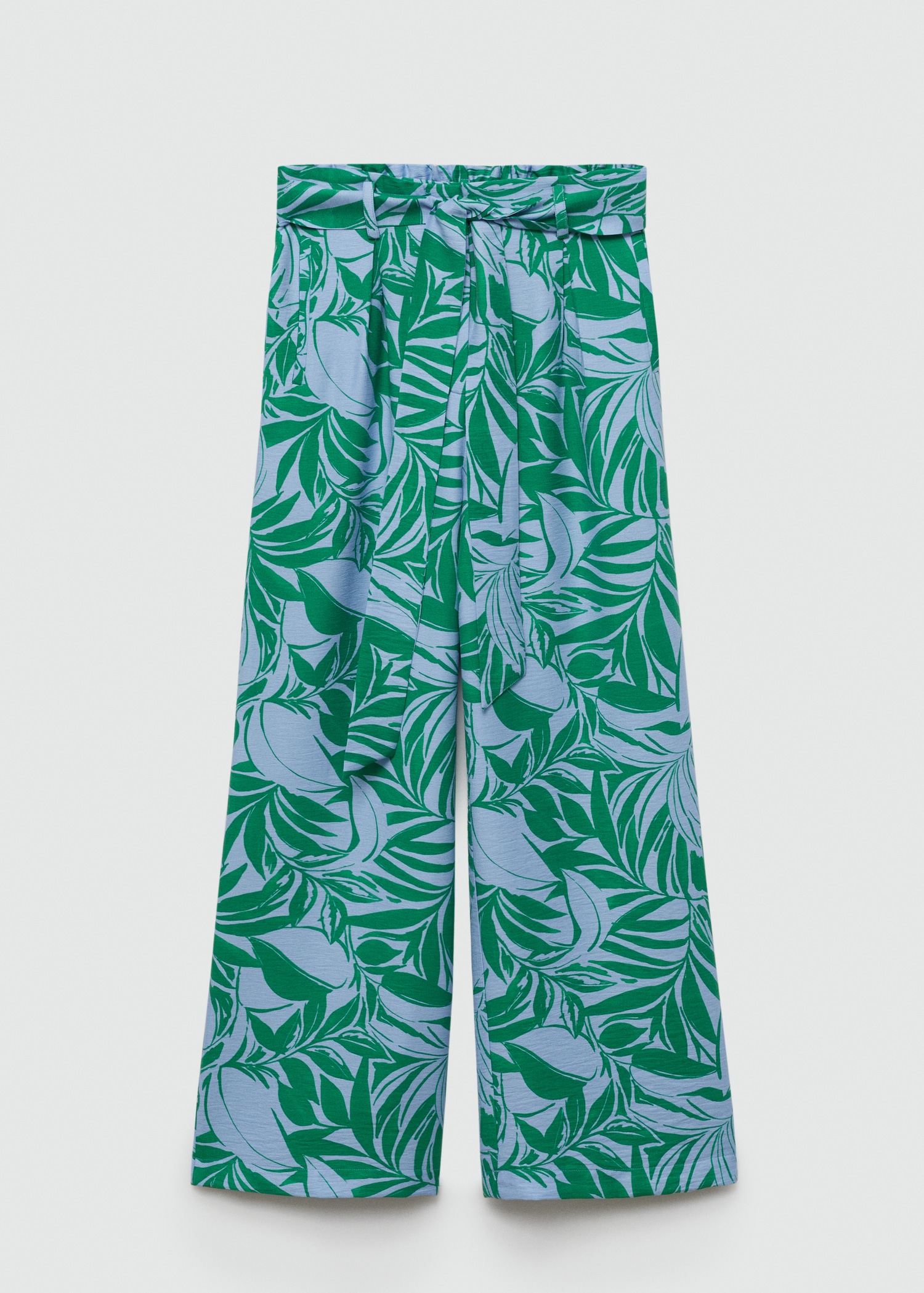 Bow printed trouser - Article without model