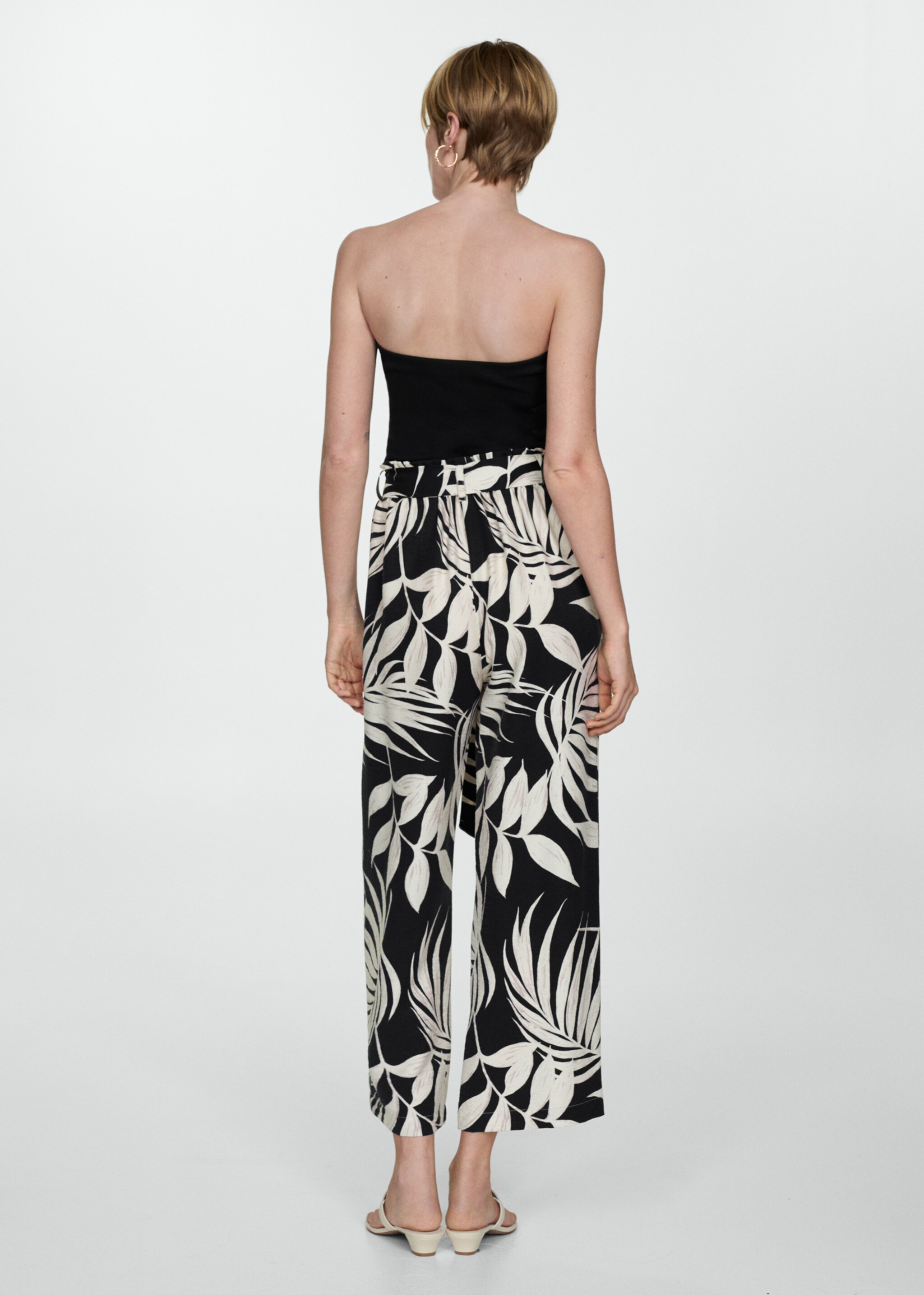 Pantalón estampado lazo - Reverso del artículo