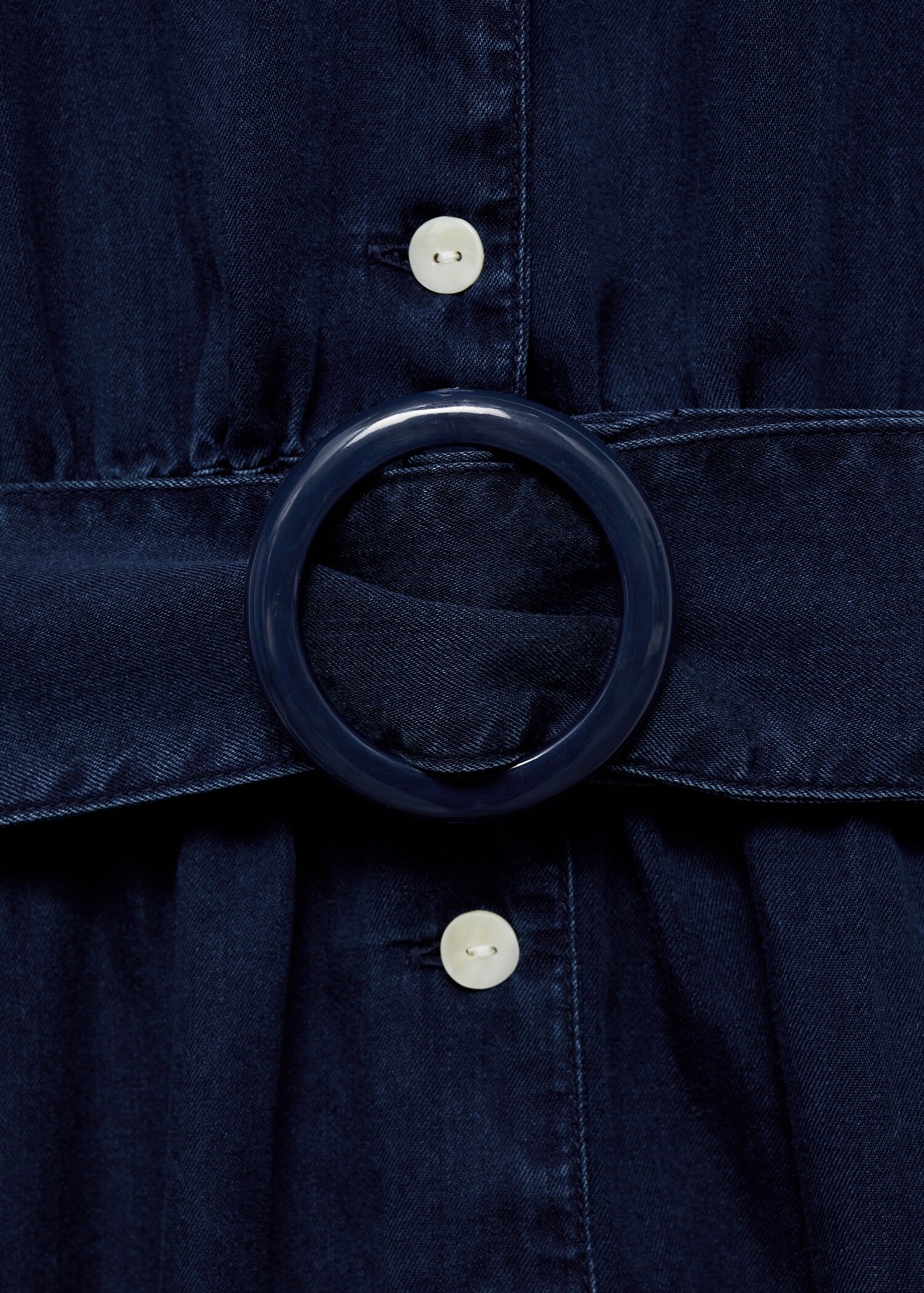 Belt short jumpsuit - Details of the article 0