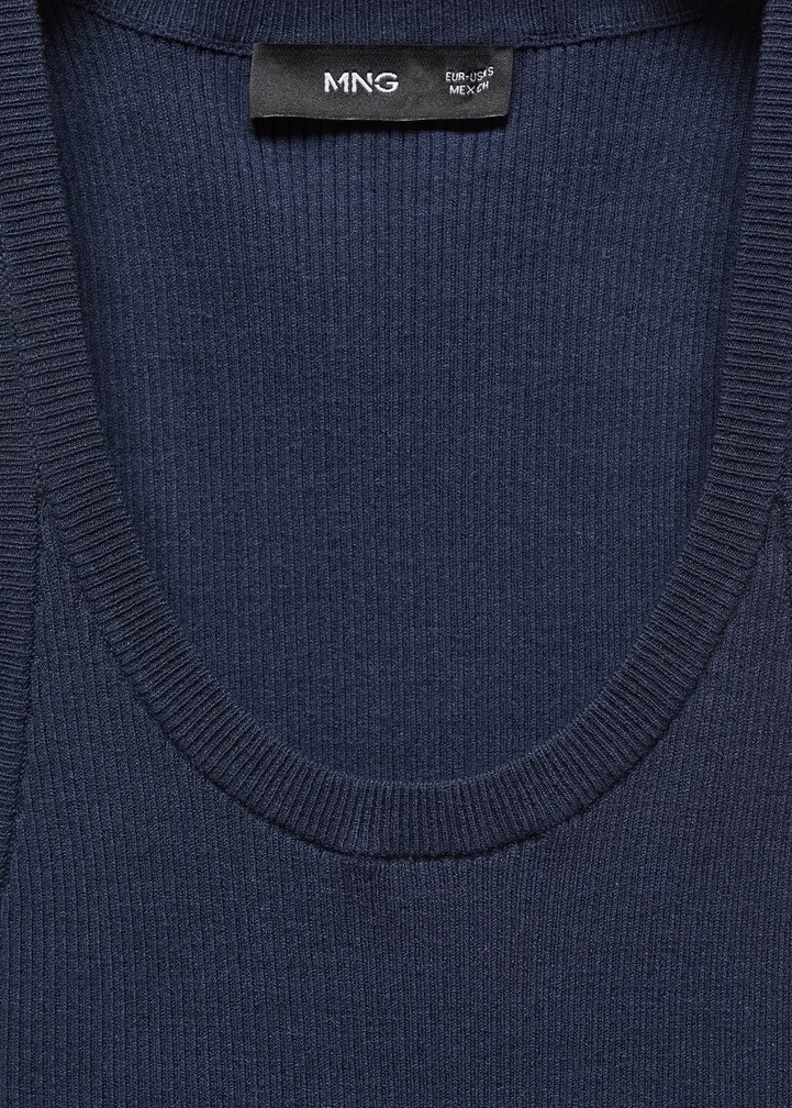 Mymo Women's Rib Knit Strap Top main image 0