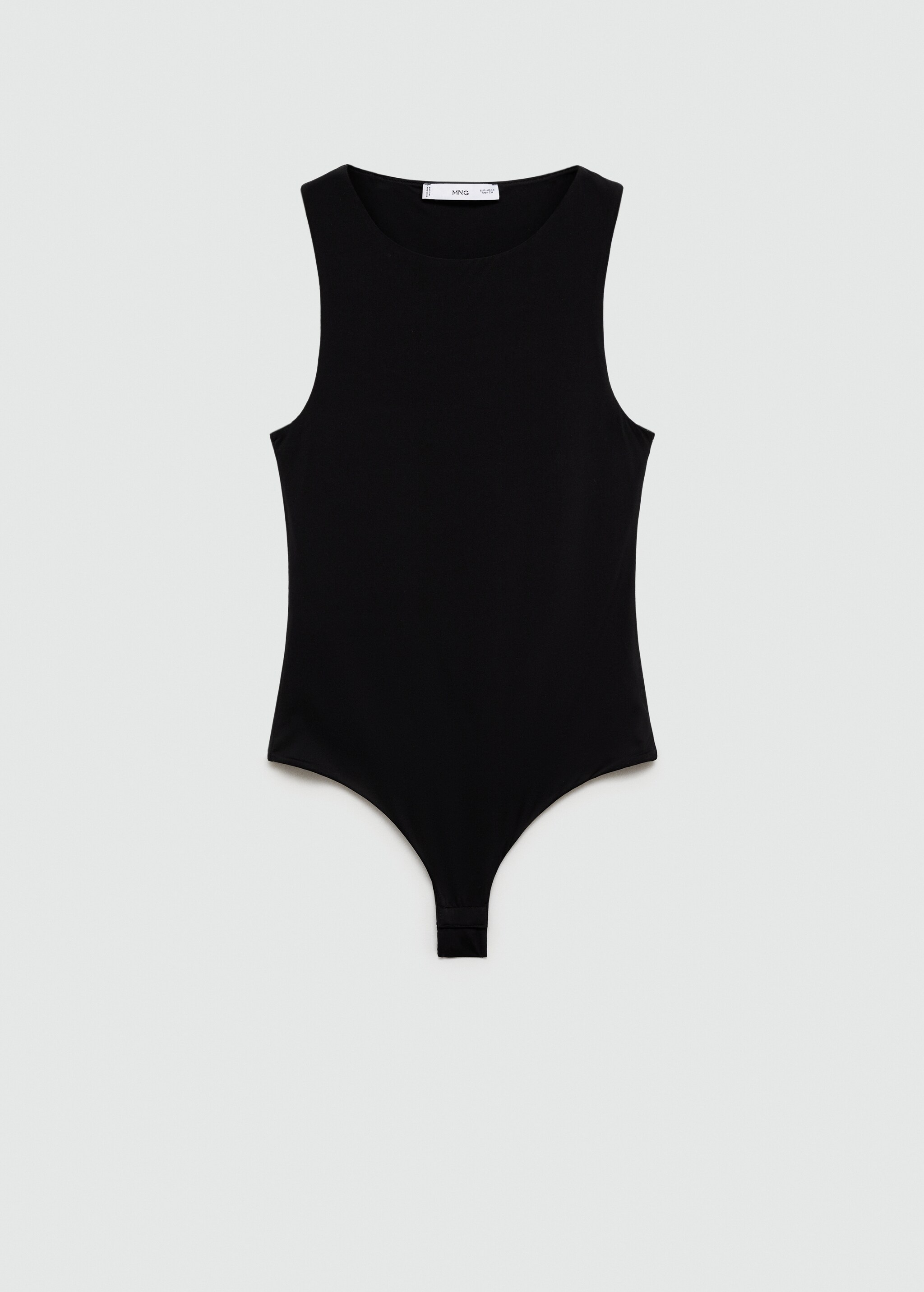 Sleeveless fitted bodysuit - Article without model