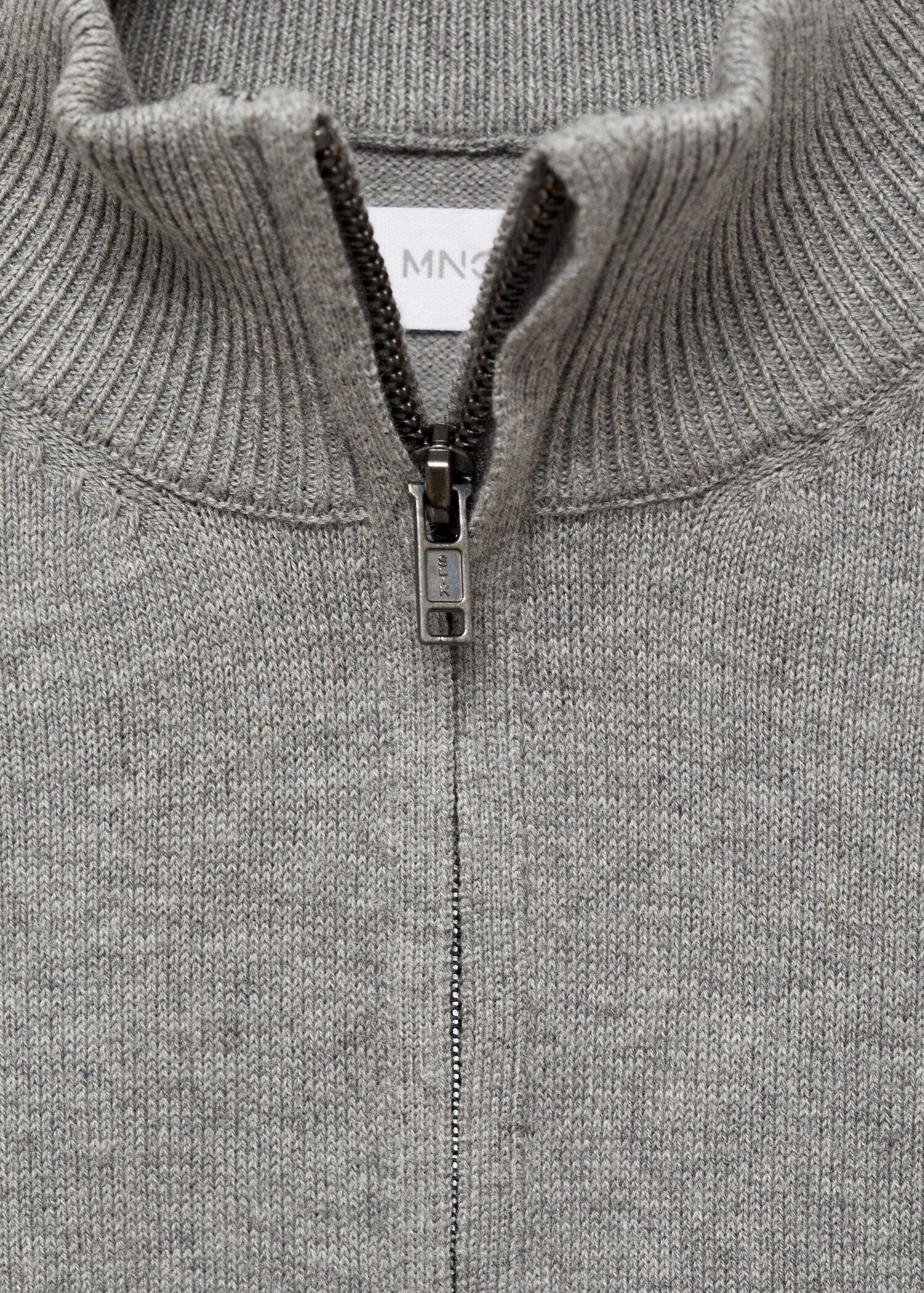 Zip neck jumper - Details of the article 8