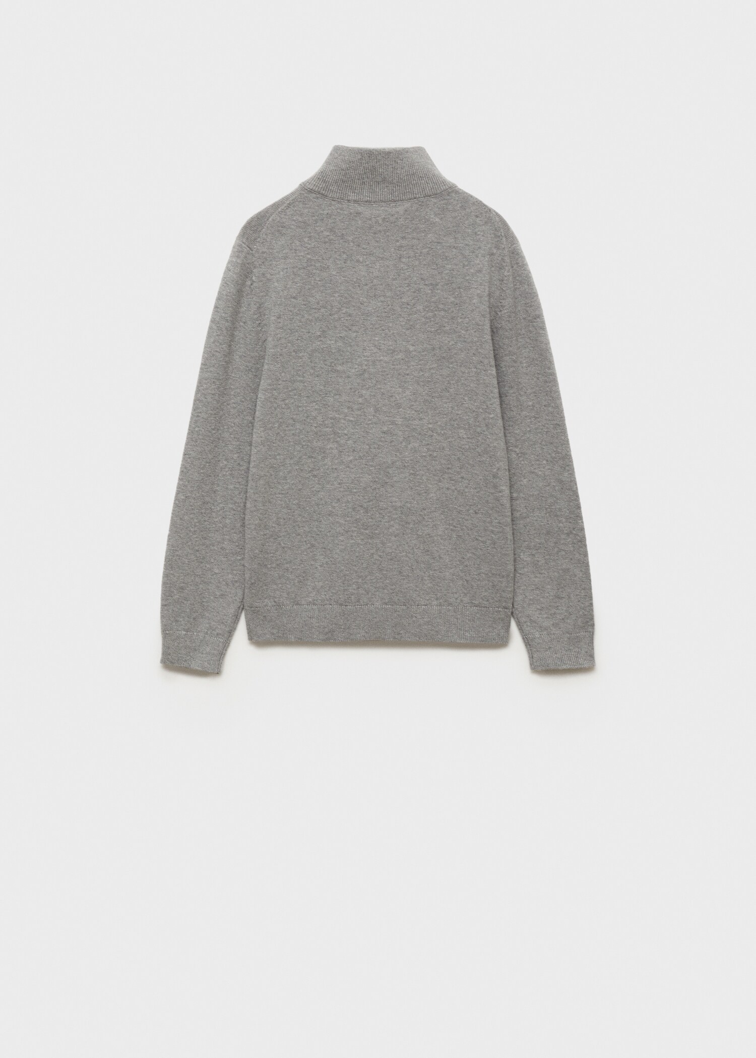 Zip neck jumper - Reverse of the article