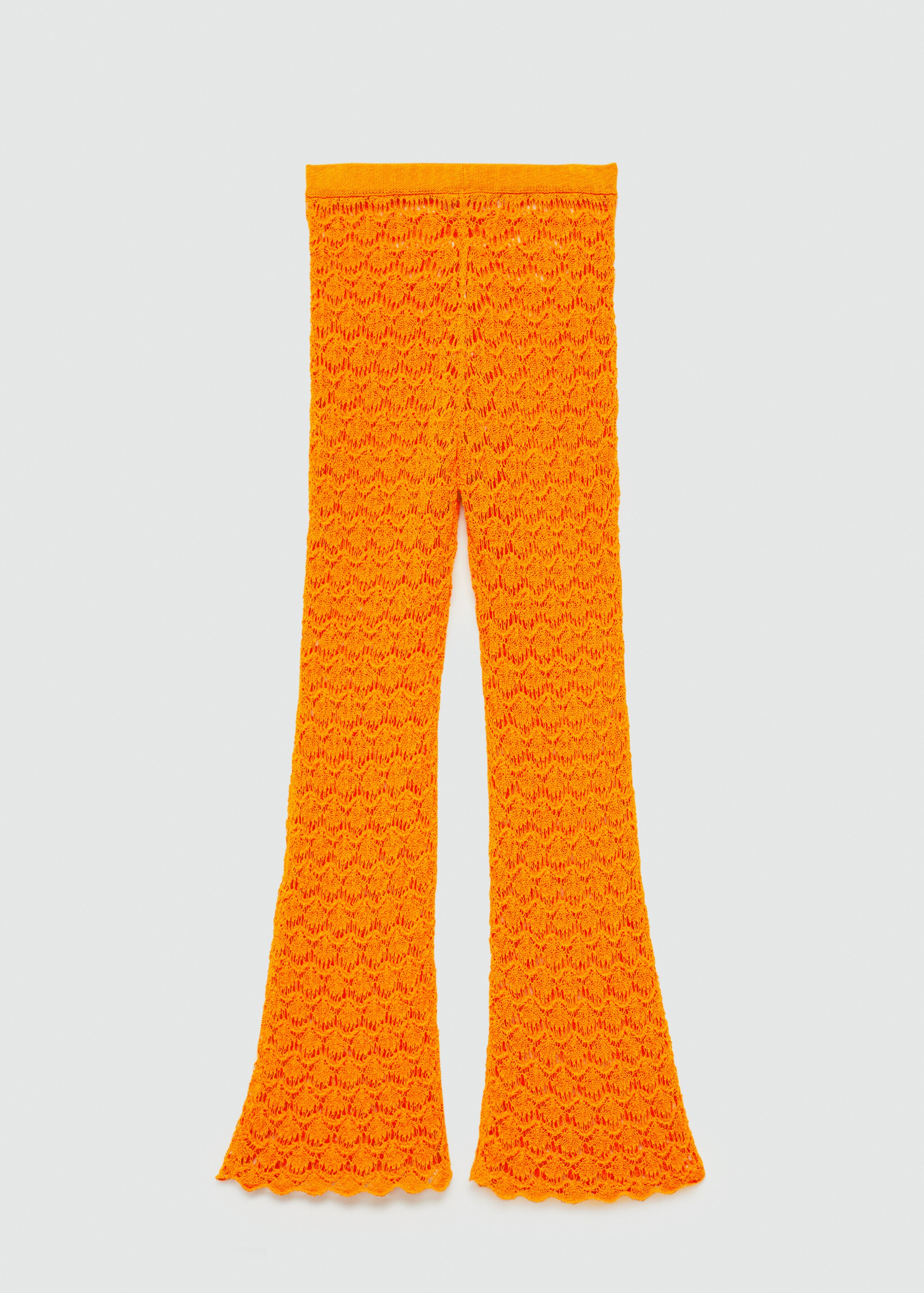 Pantalón crochet flare  - Artículo sin modelo