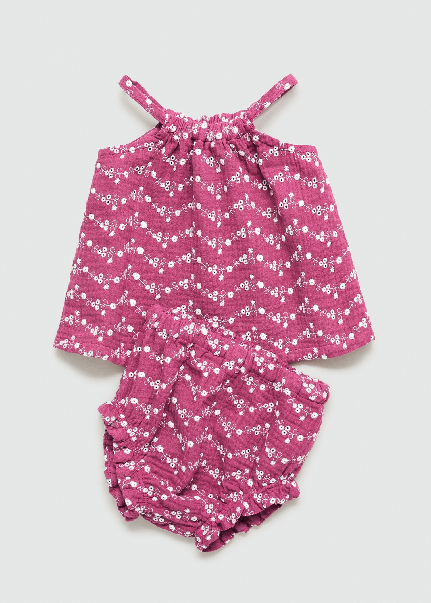 Blouse coton tissu plissé - Détail de l'article 7