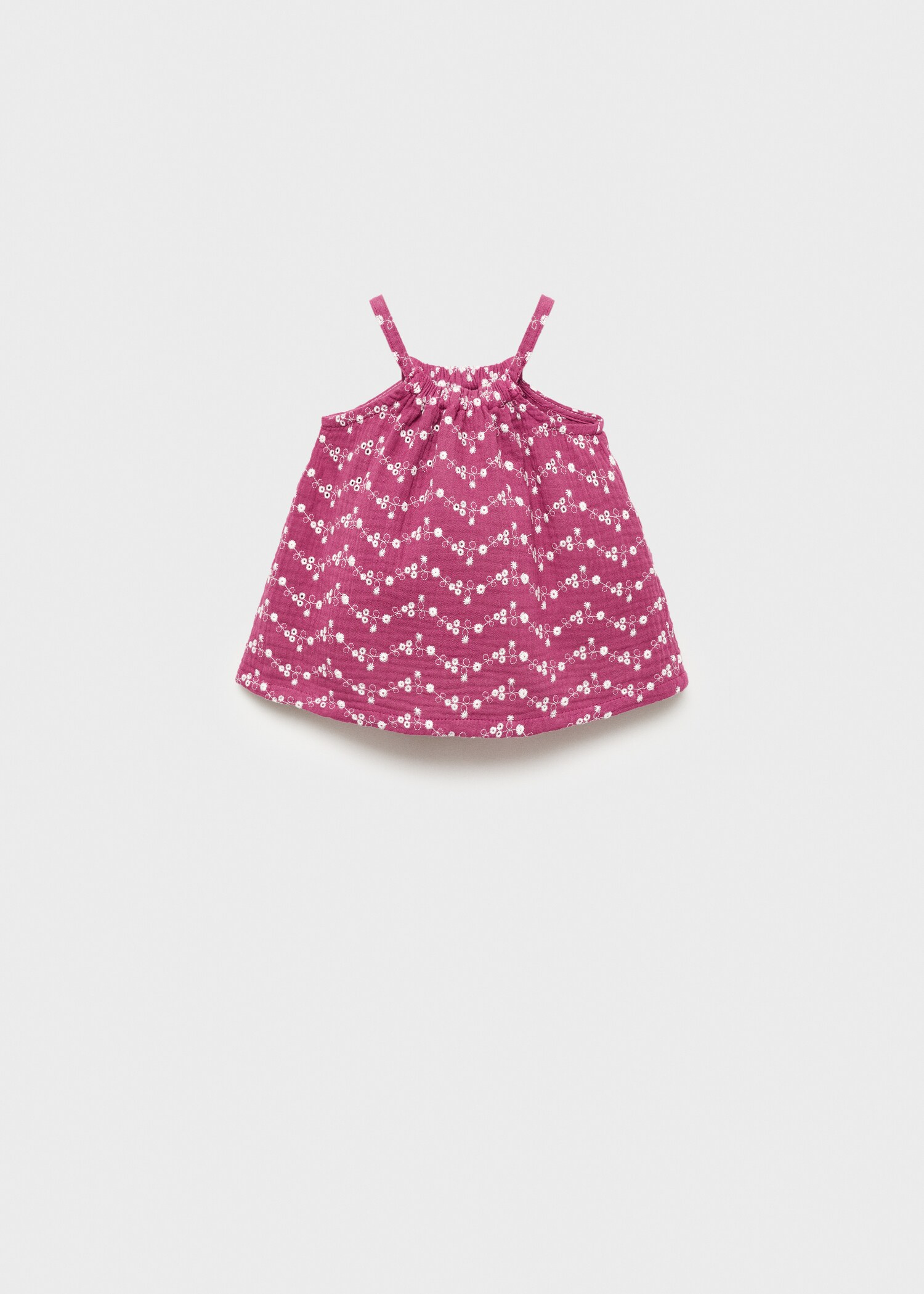 Blouse coton tissu plissé - Verso de l’article