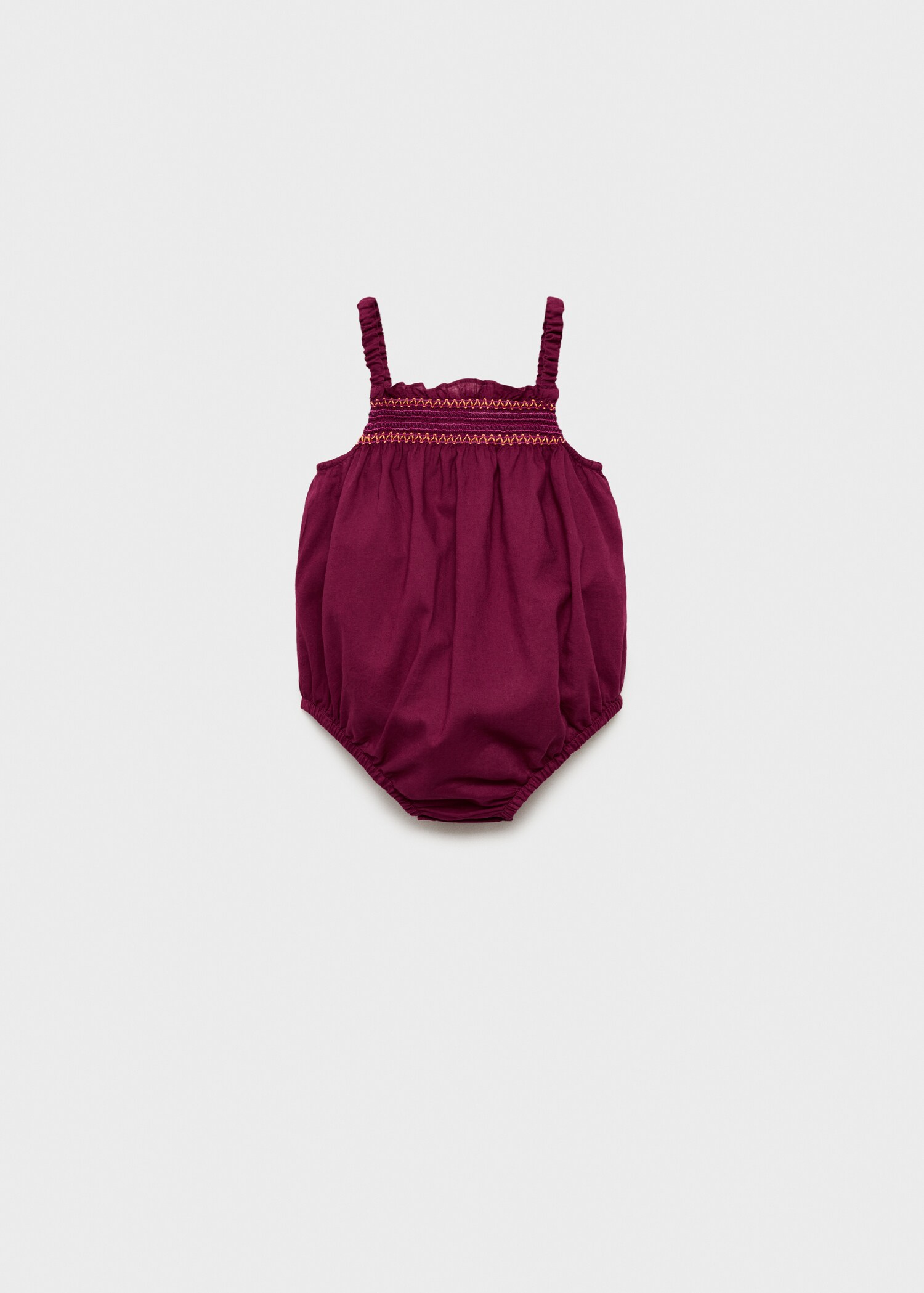 Cotton one-piece suit - Reverse of the article